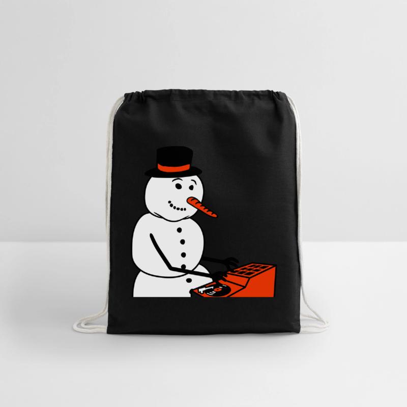 Winter DJ Snowman Mixer Mixing Console Music Party