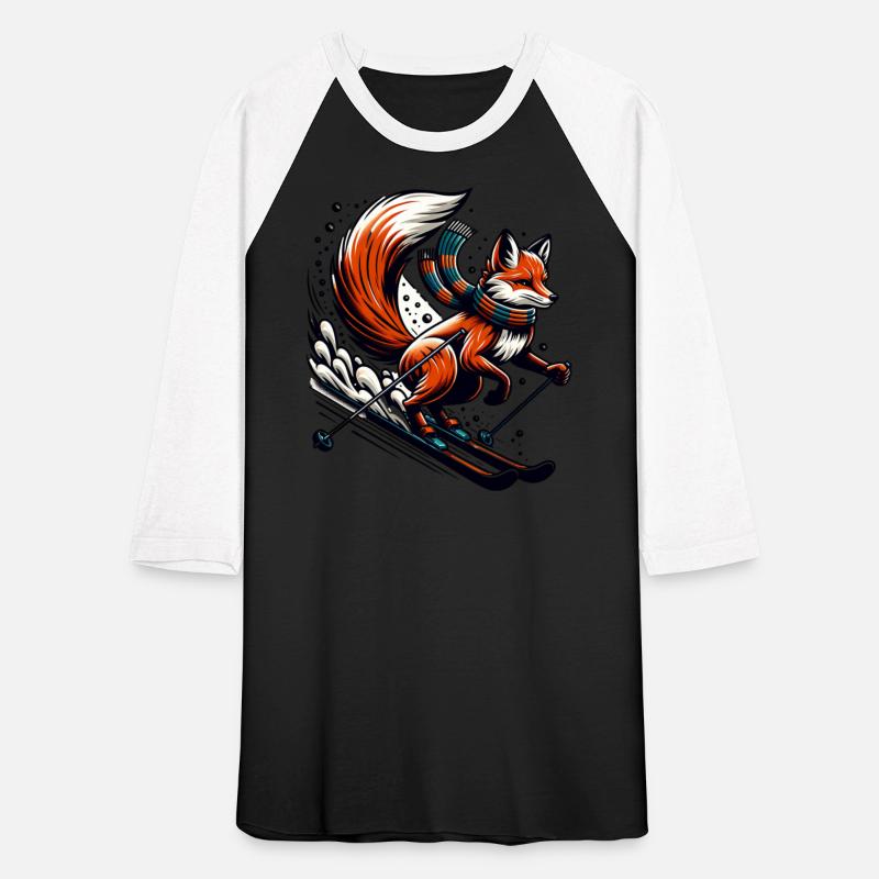 Winter Fox Skiing Adventure Vibes