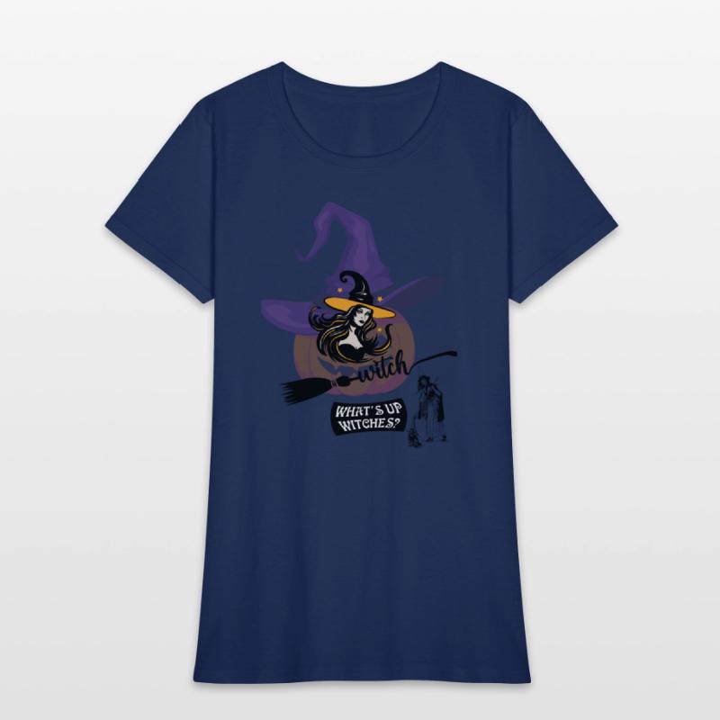 WITCH T-shirt design (halloween)