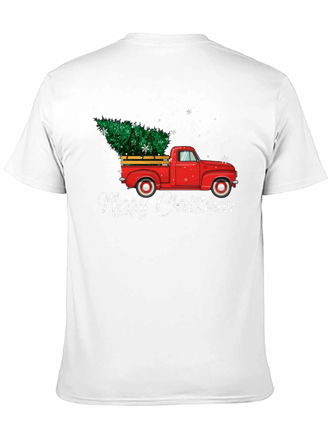 Merry Christmas Truck Graphic Tee
