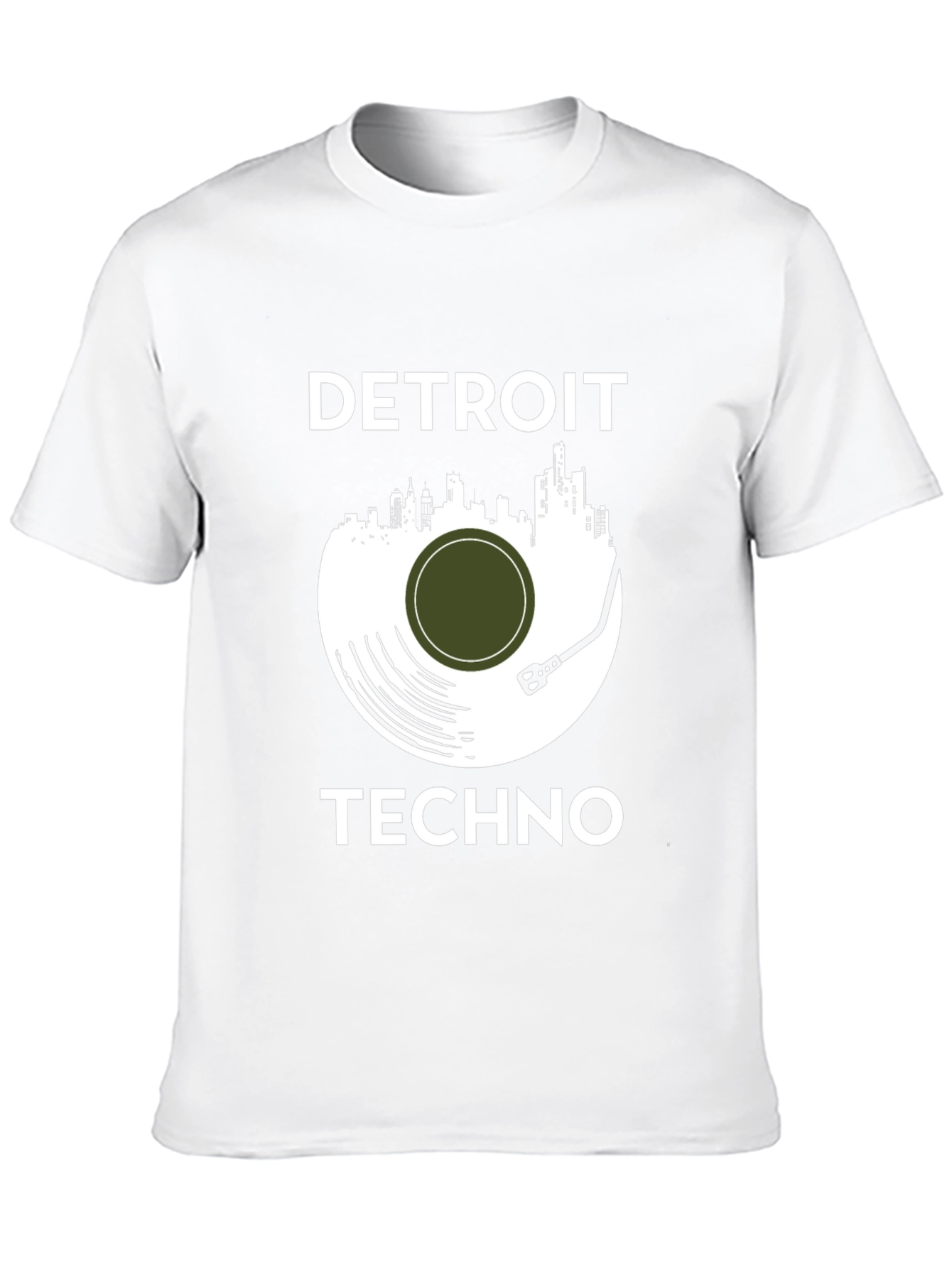 Detroit Techno Graphic Tee - Unisex Black T-Shirt