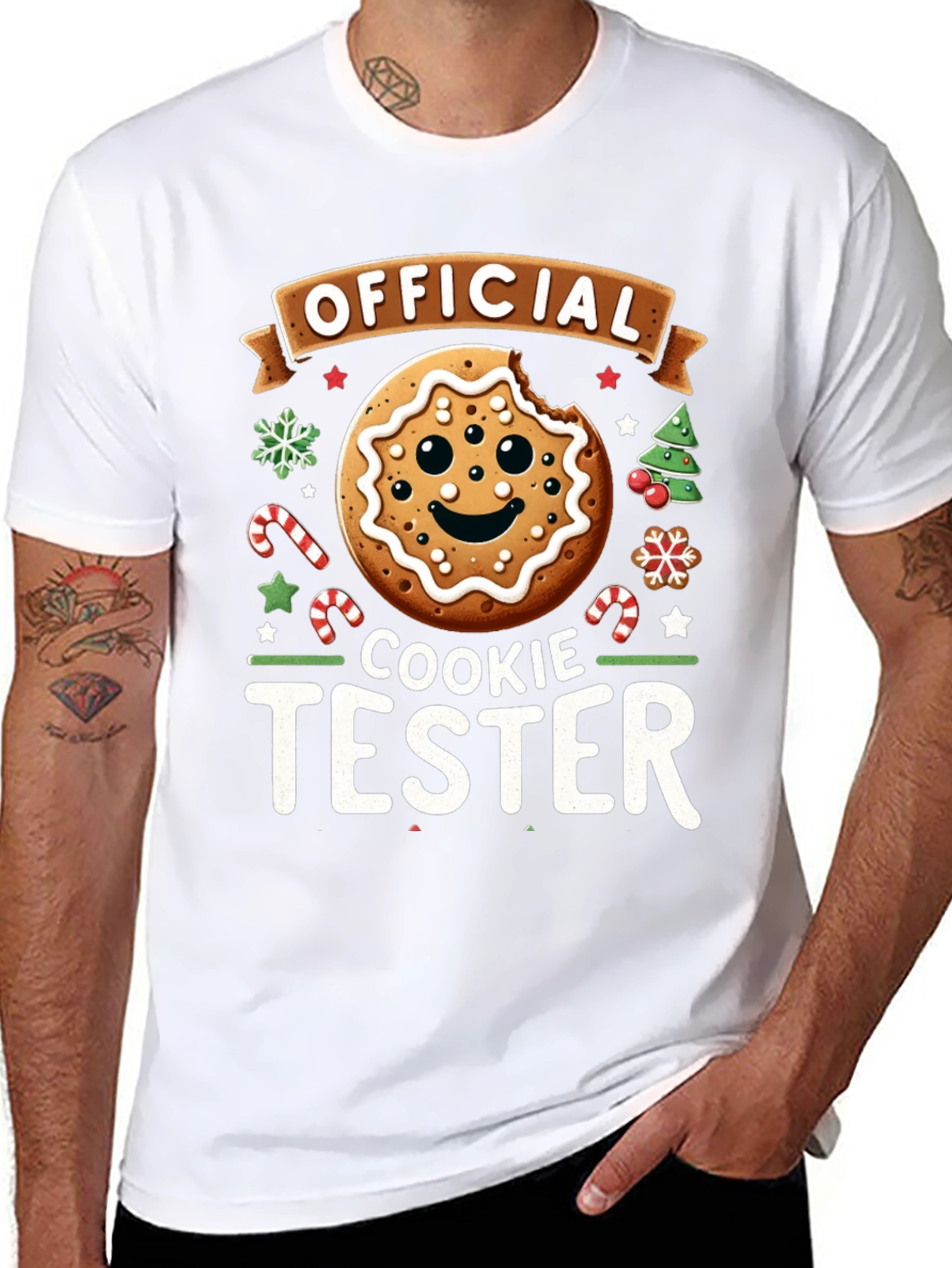 Official Cookie Tester T-Shirt: Holiday Fun