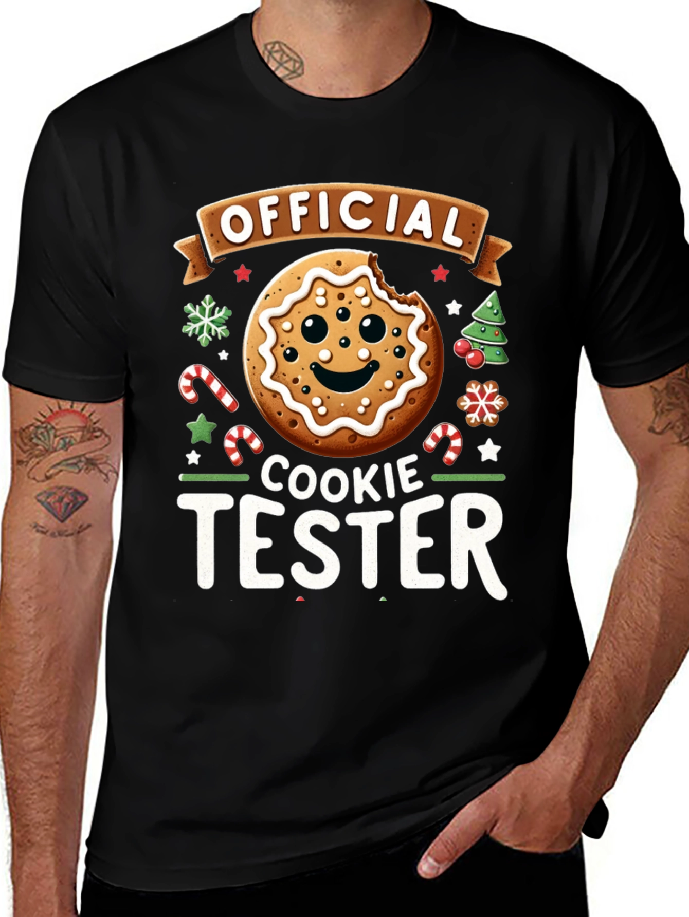 Official Cookie Tester T-Shirt: Holiday Fun