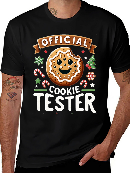 Official Cookie Tester T-Shirt: Holiday Fun