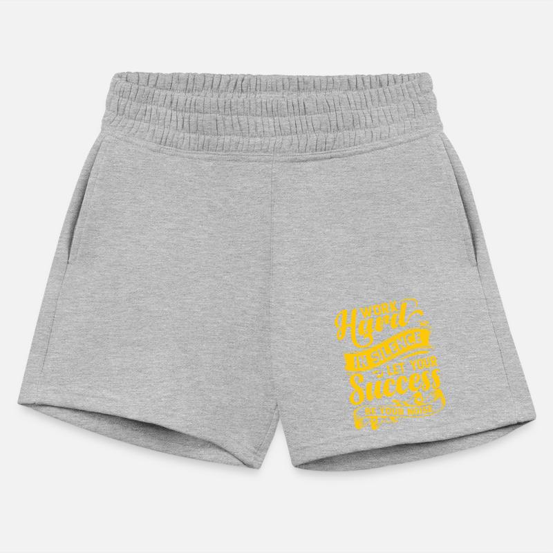 Work hard in silence let success be the noise