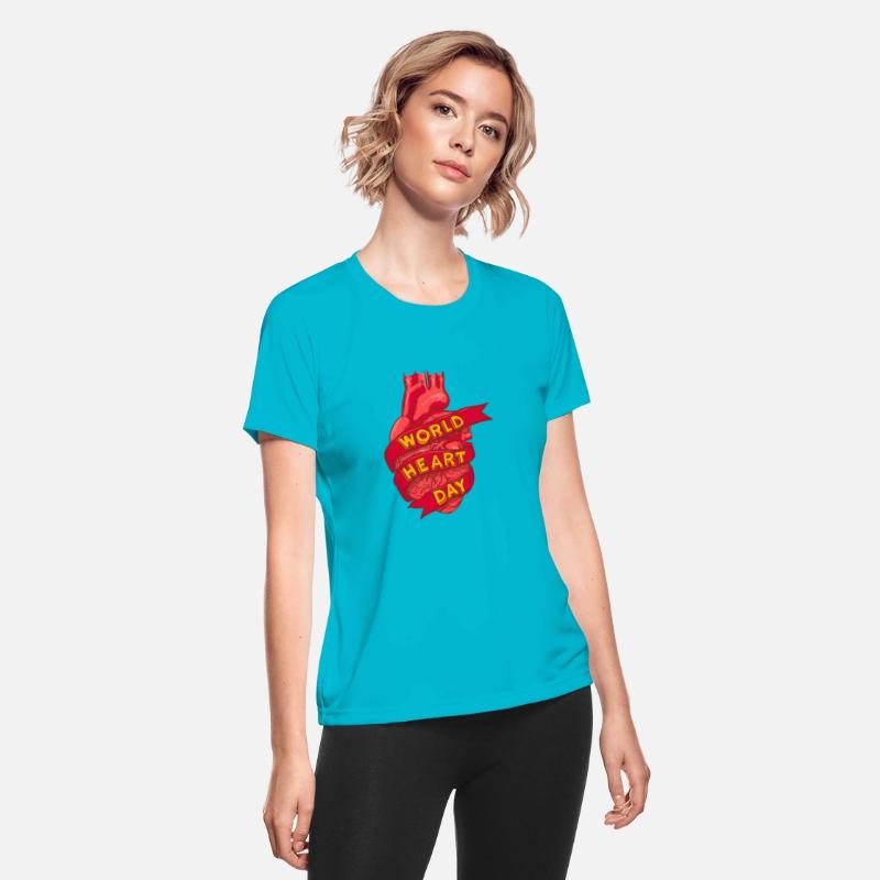 world heart day celebration tee