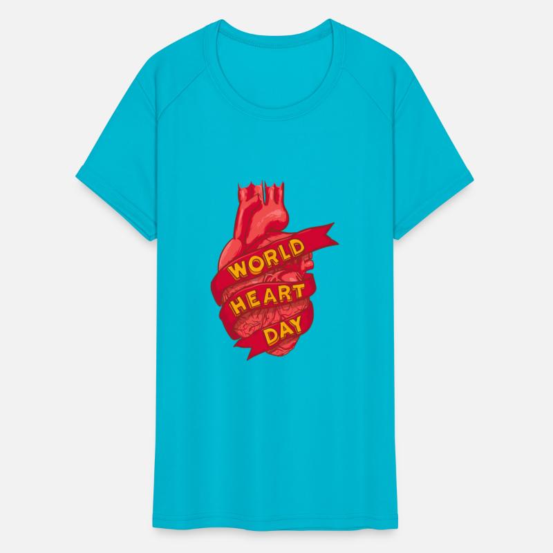 world heart day celebration tee