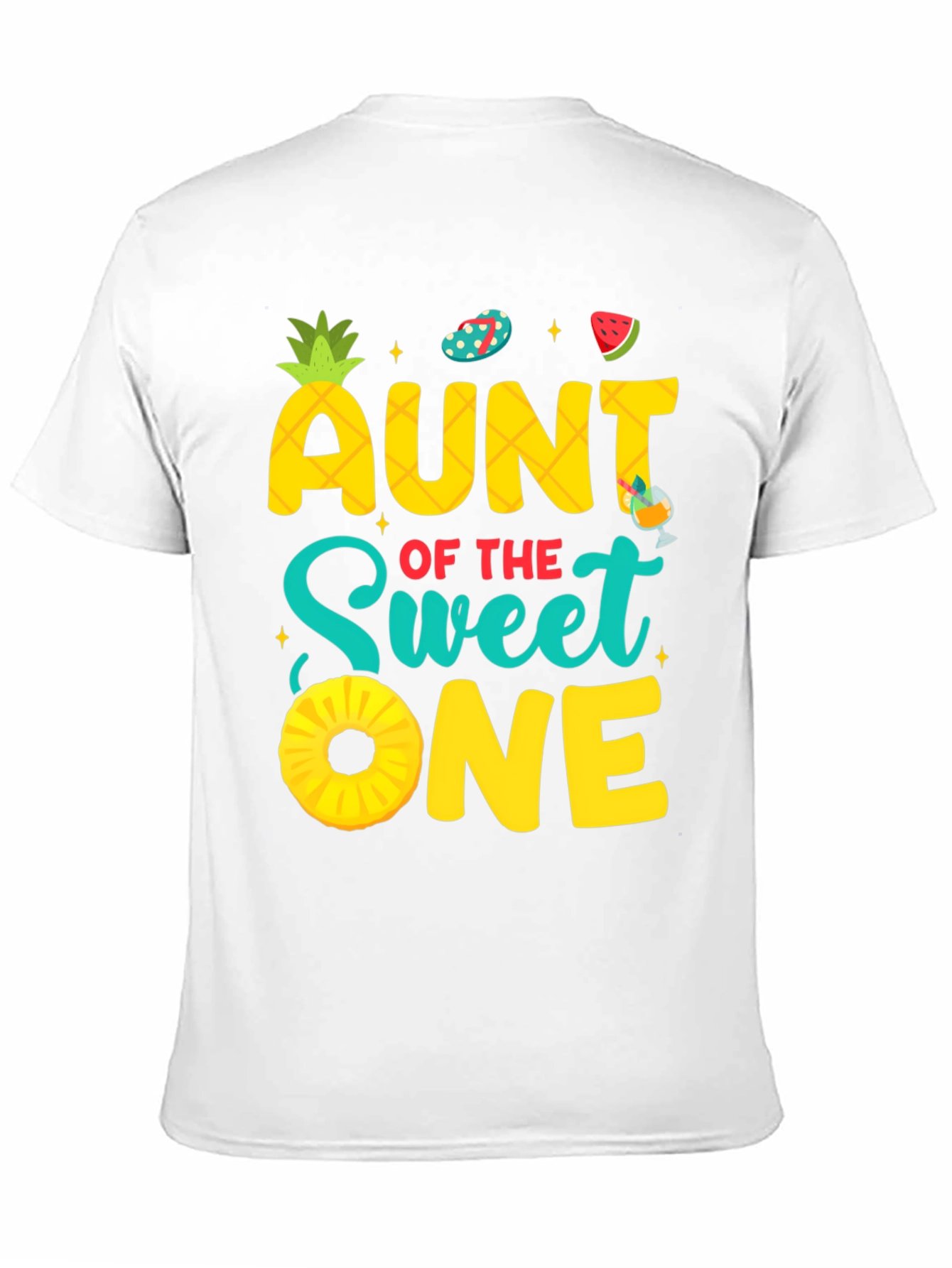 Aunt of the Sweet One T-Shirt | Summer Vibes