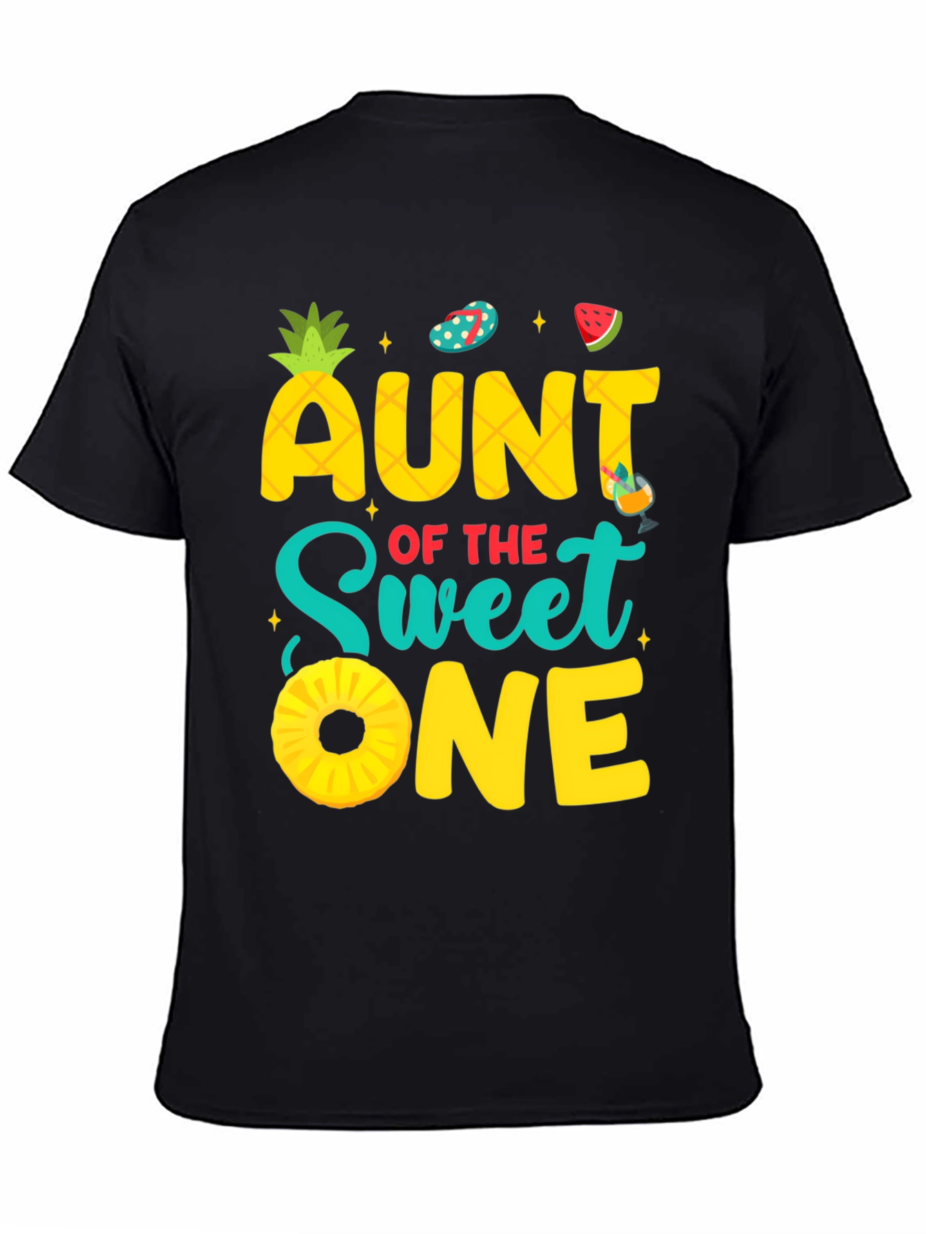 Aunt of the Sweet One T-Shirt | Summer Vibes