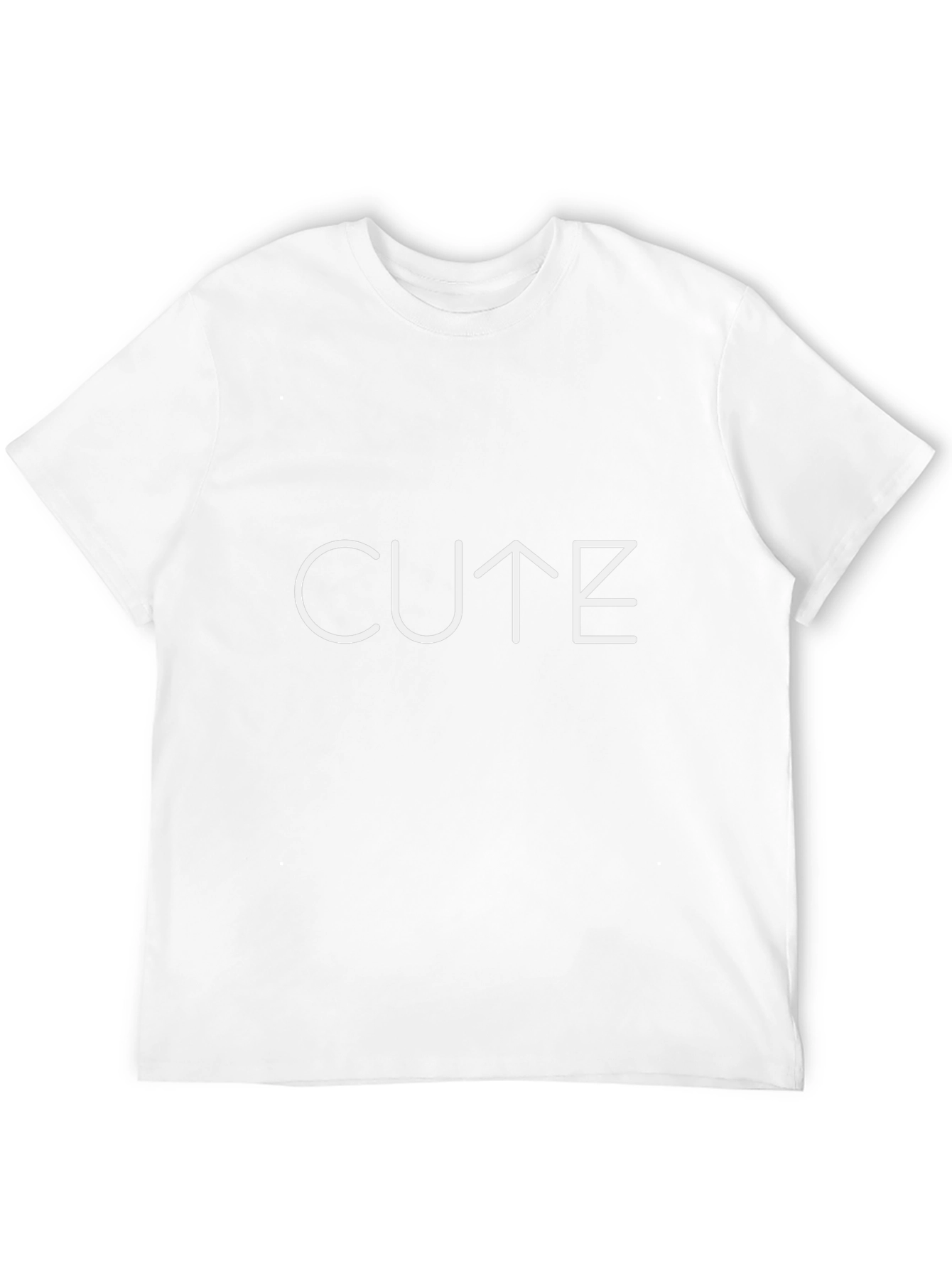 CUTE Graphic Tee - Trendy Unisex T-Shirt