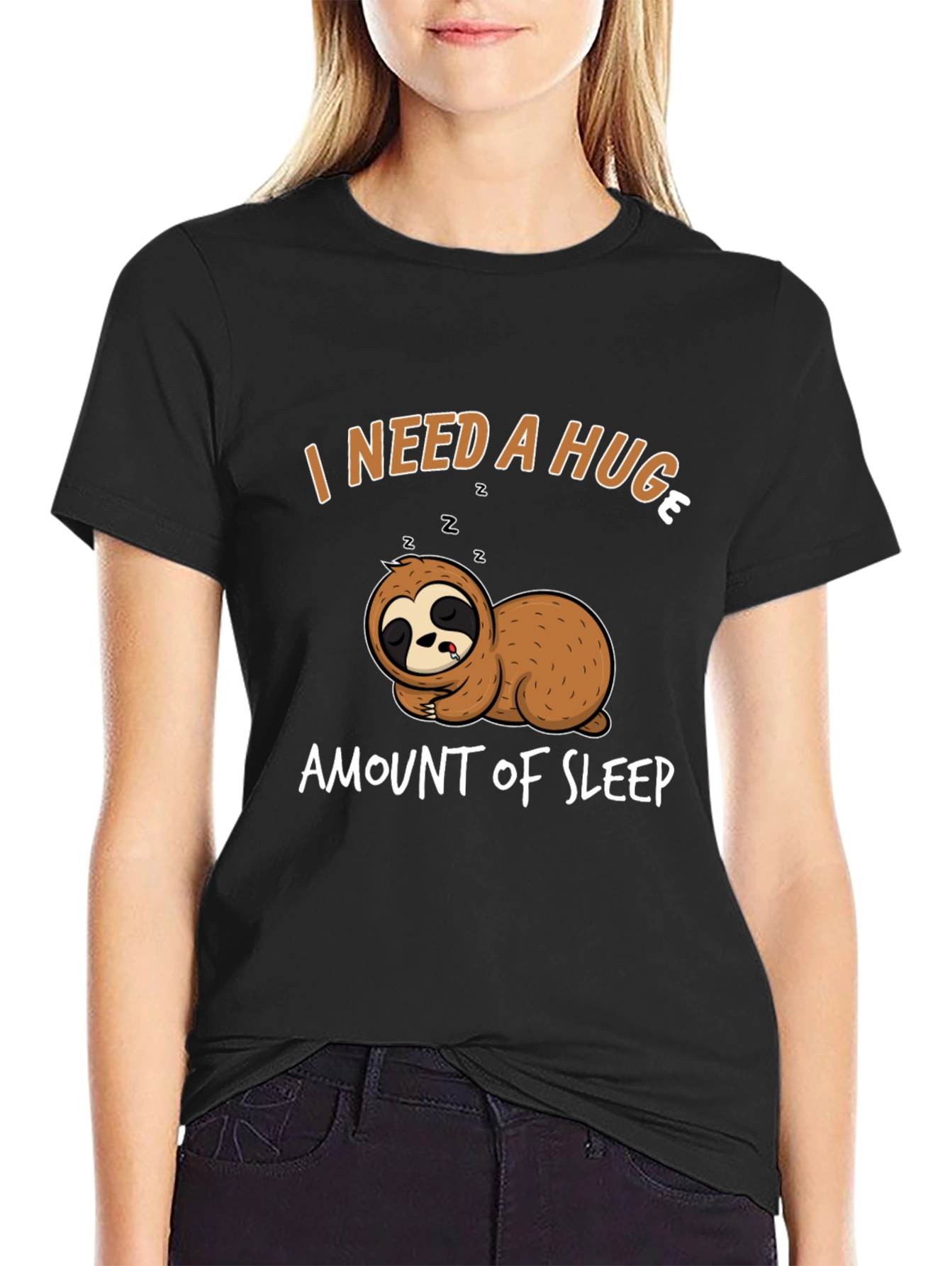 I Need A Huge Amount of Sleep Sloth T-Shirt