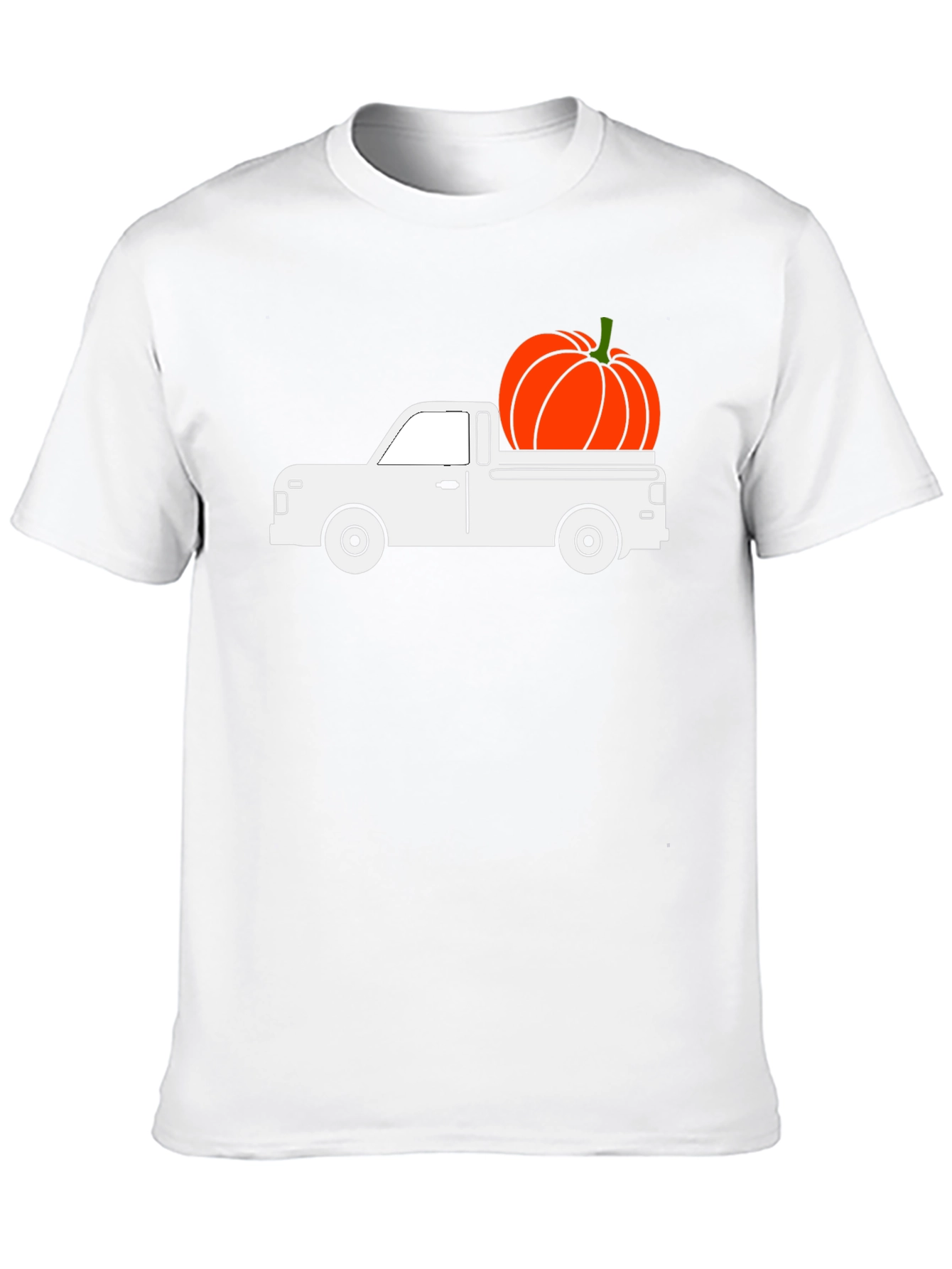 Pumpkin Truck Graphic Tee - Fall Harvest T-Shirt