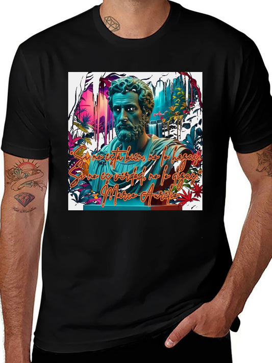 Marcus Aurelius T-Shirt Motivational Quote Tee