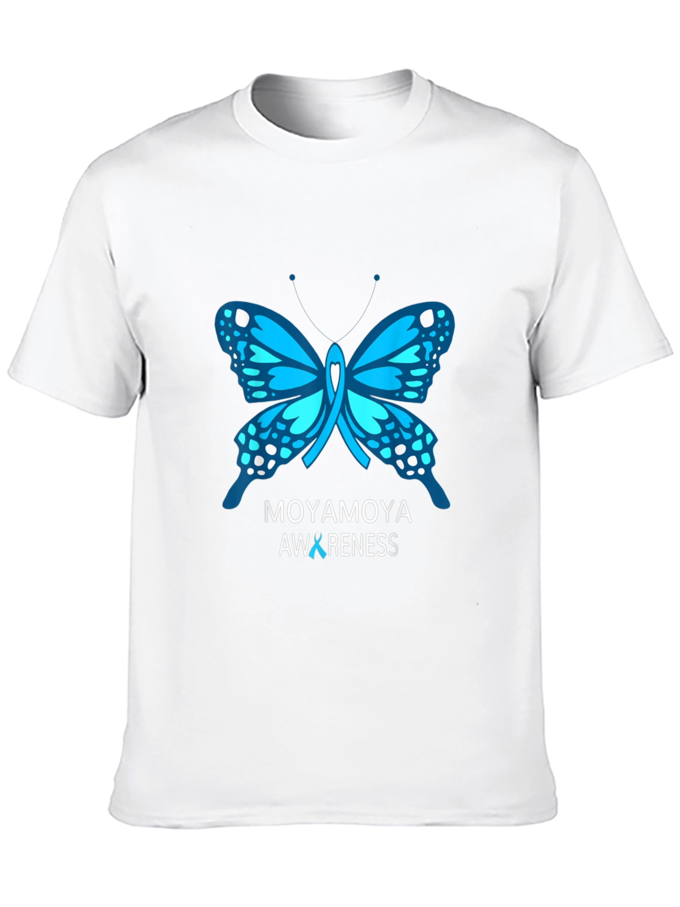 Moyamoya Awareness Butterfly T-Shirt