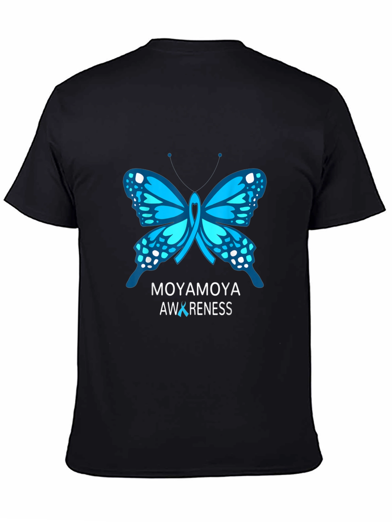 Moyamoya Awareness Butterfly T-Shirt
