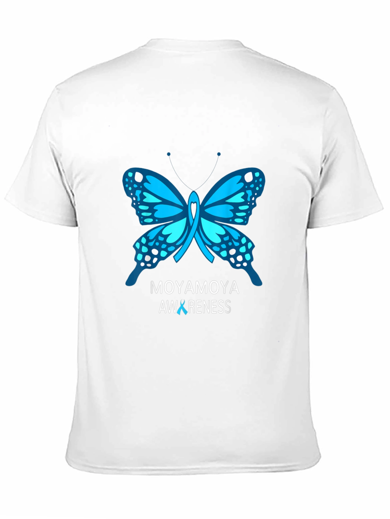 Moyamoya Awareness Butterfly T-Shirt