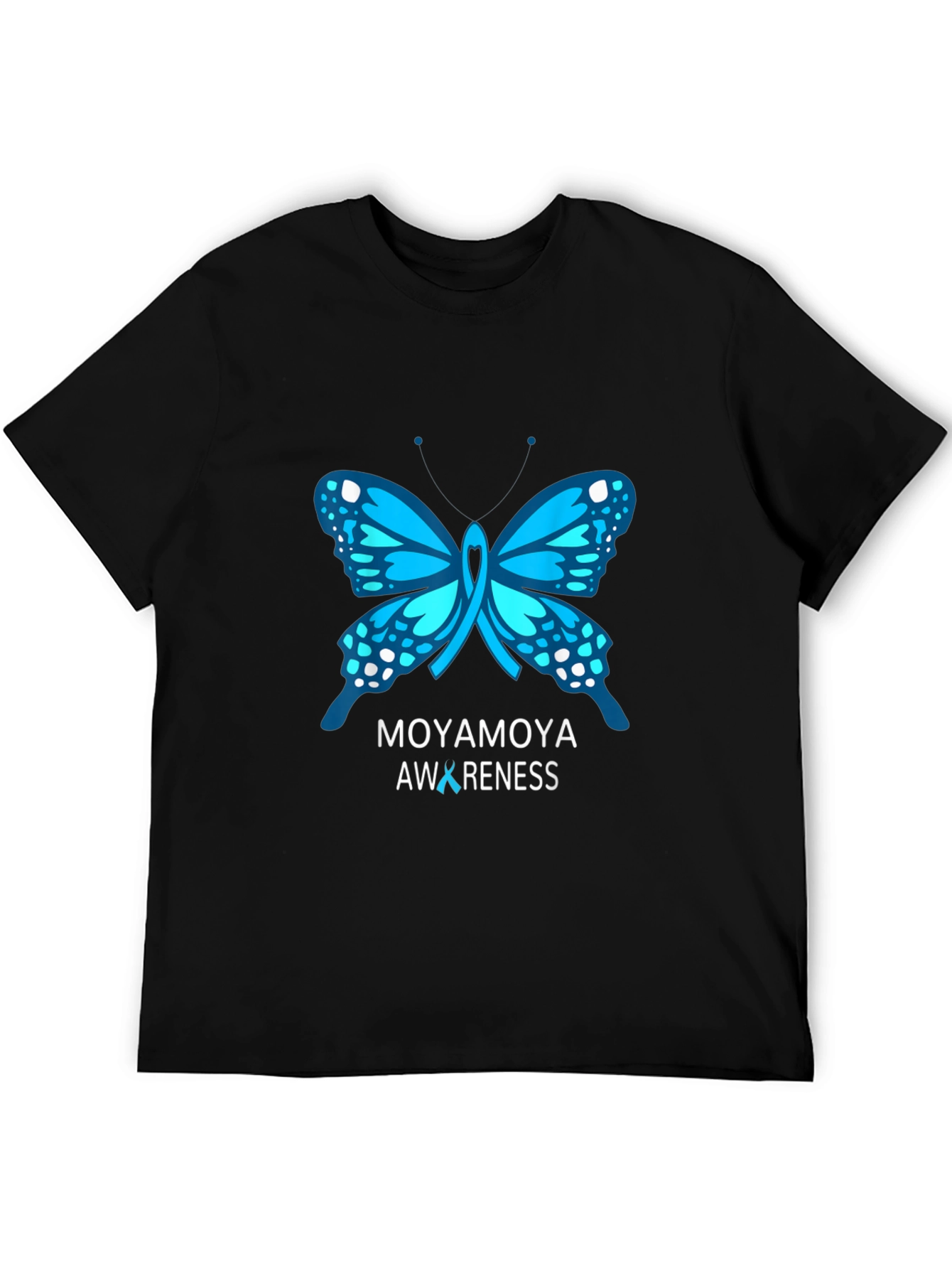 Moyamoya Awareness Butterfly T-Shirt