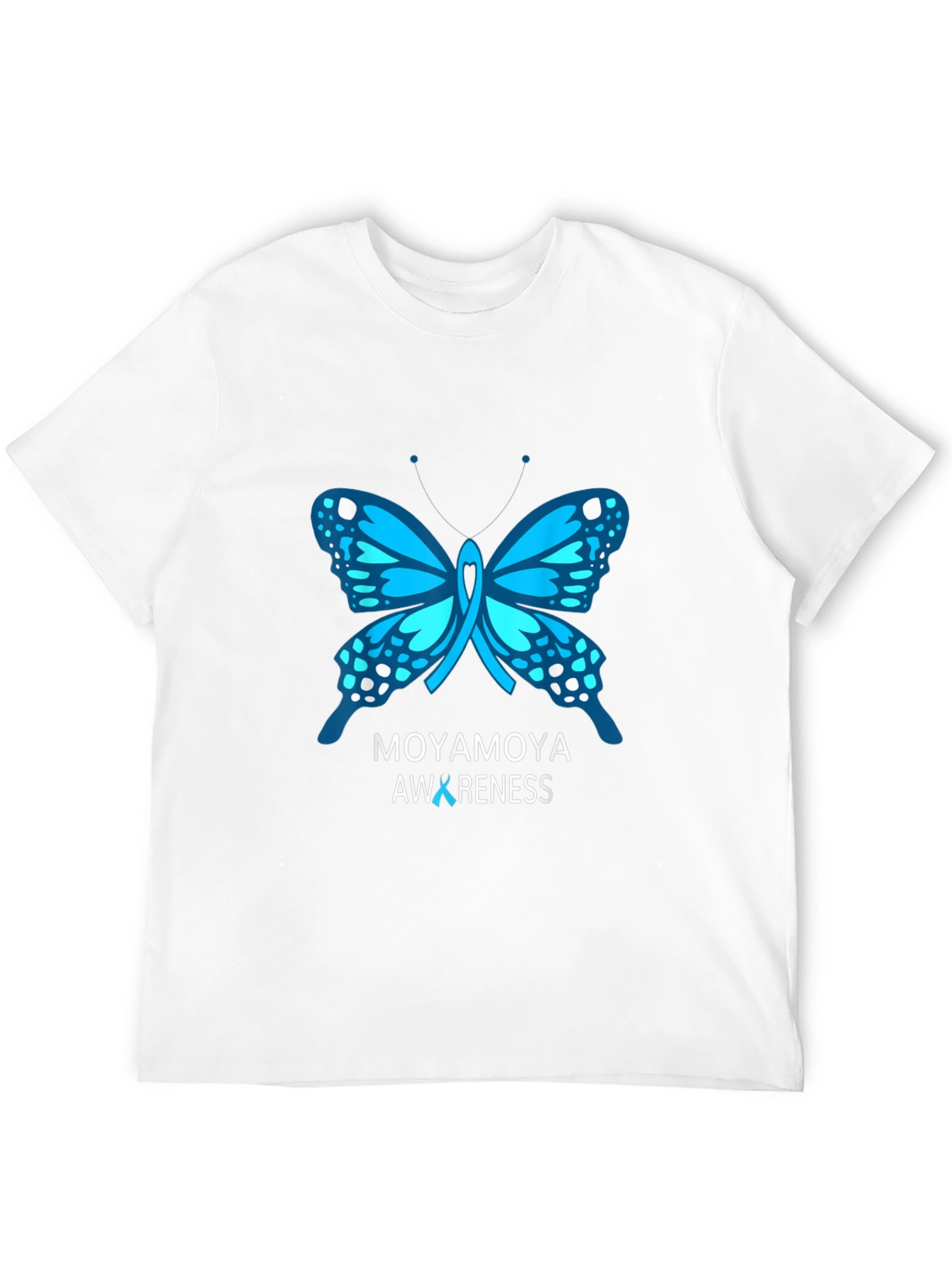 Moyamoya Awareness Butterfly T-Shirt