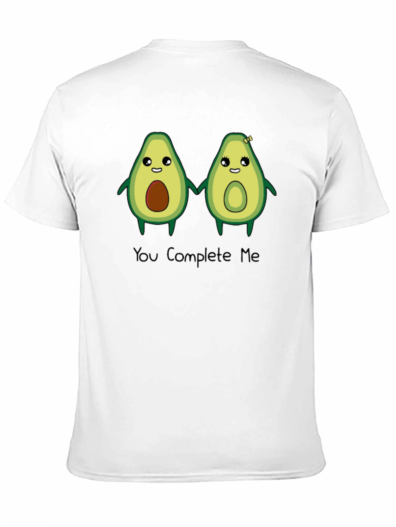 You Complete Me Avocado Graphic T-Shirt