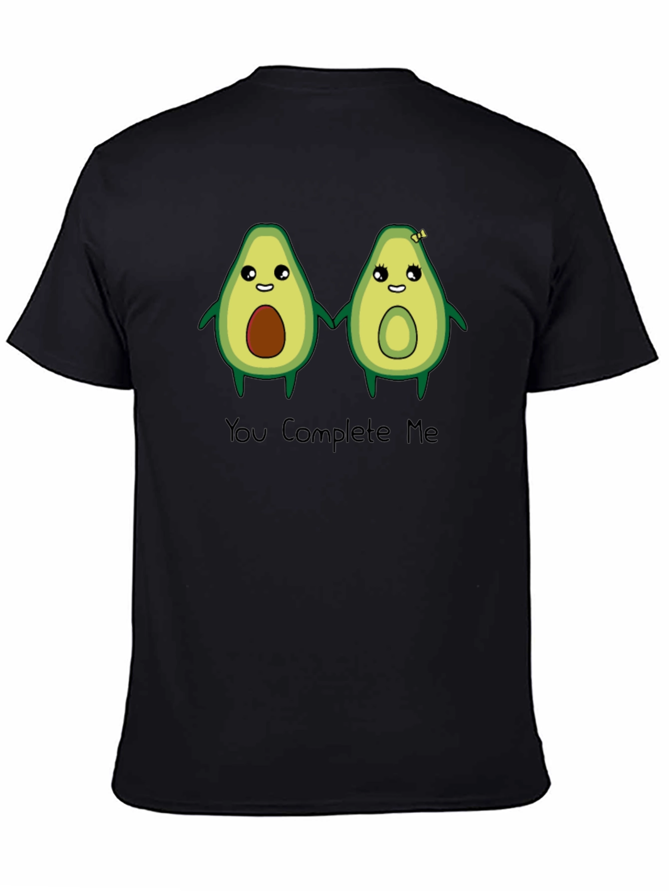 You Complete Me Avocado Graphic T-Shirt