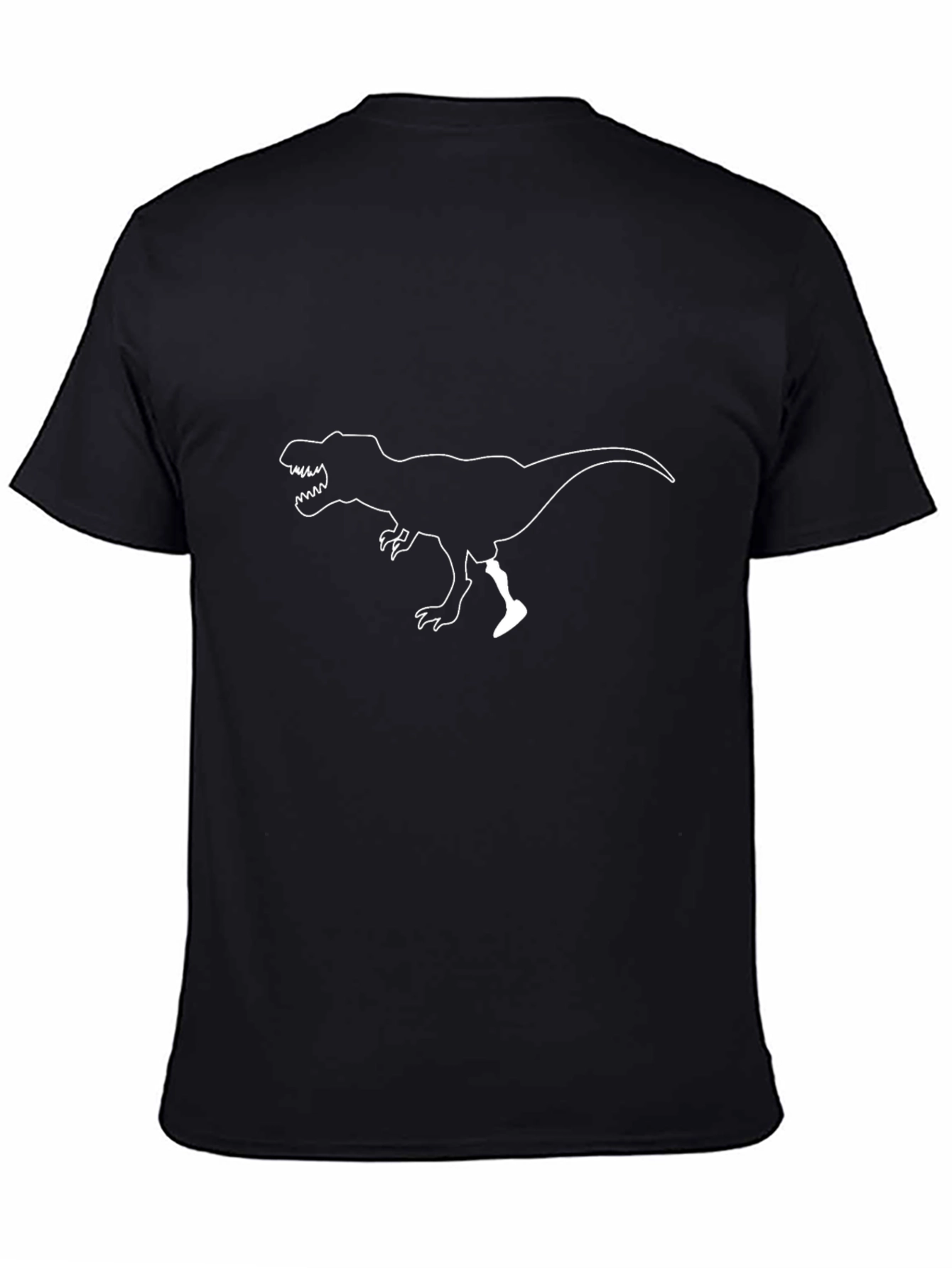 Dino Humor T-Shirt - Walking Boot Rex