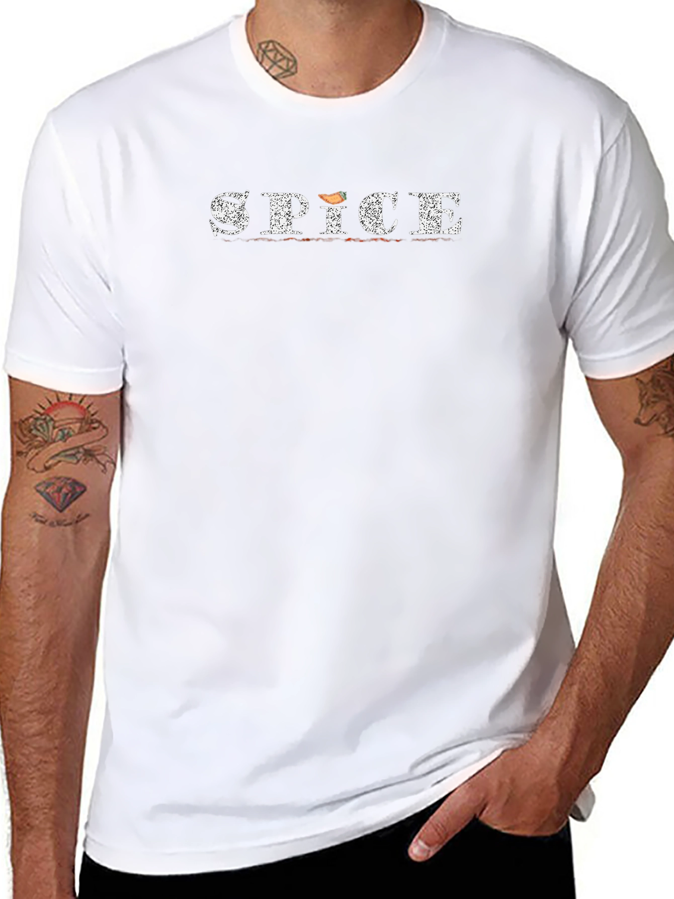 Spice T-Shirt - Black Stylish Design