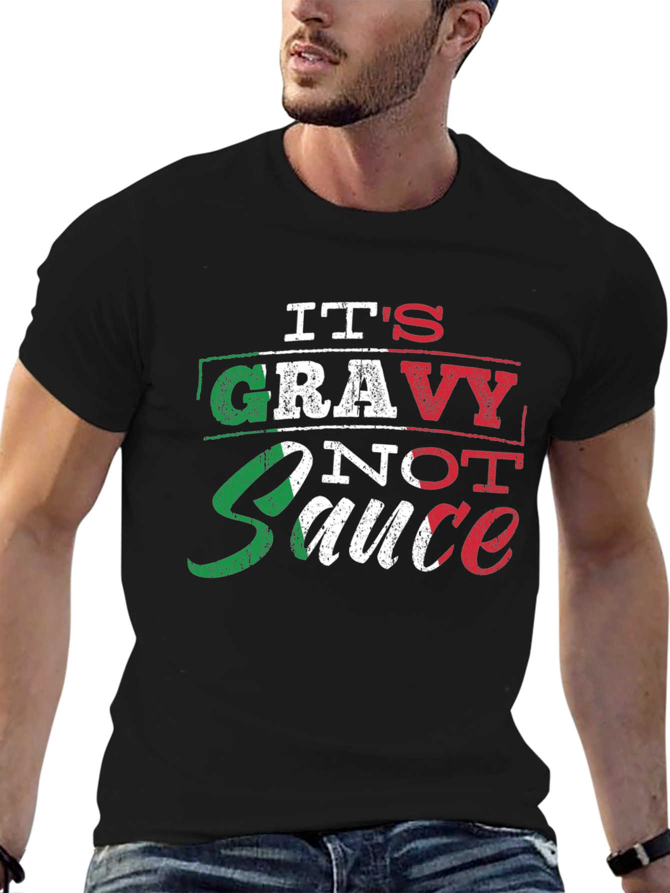 Its Gravy Not Sauce Italian Pride T-Shirt