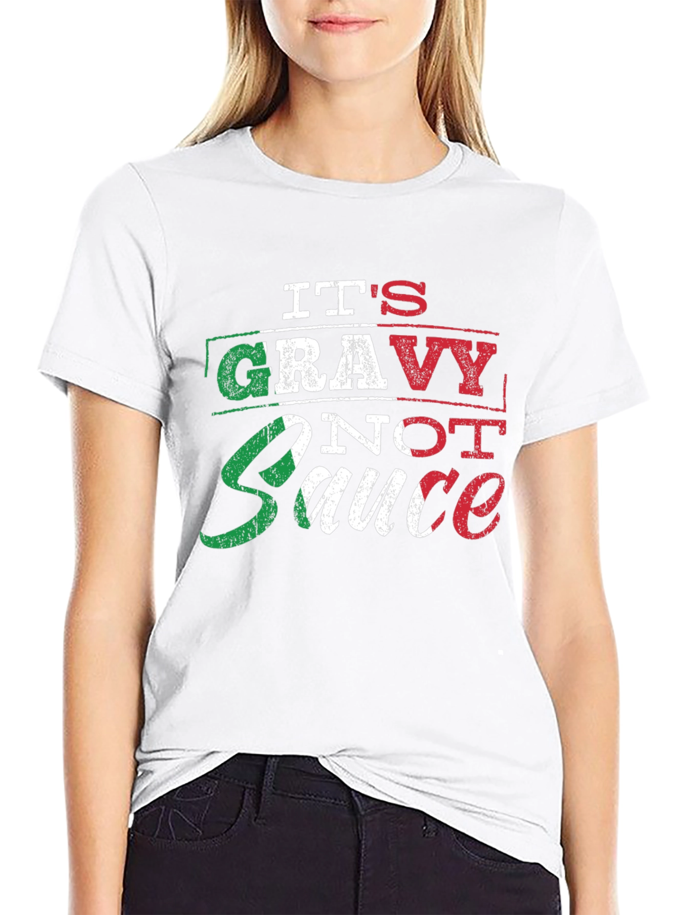 Its Gravy Not Sauce Italian Pride T-Shirt