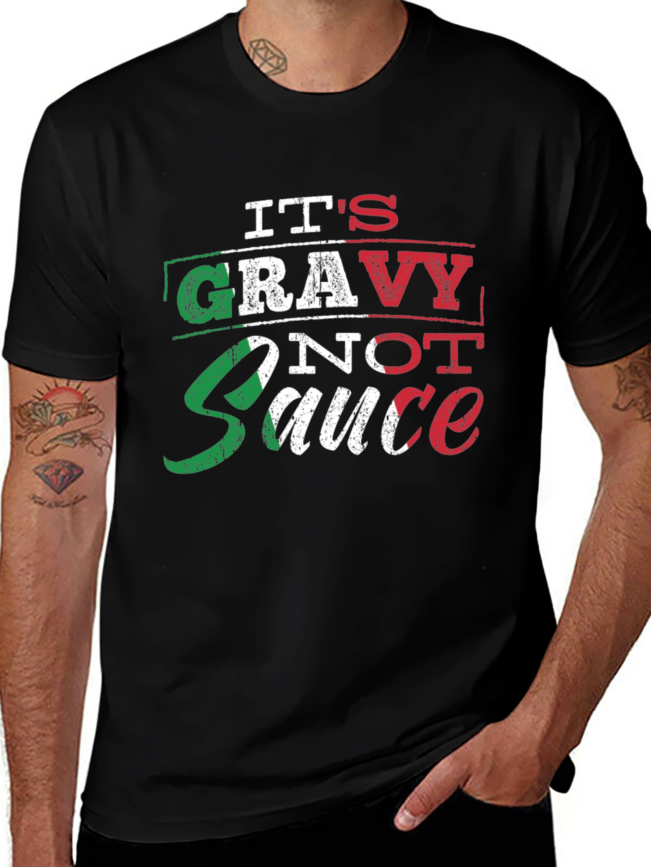 Its Gravy Not Sauce Italian Pride T-Shirt