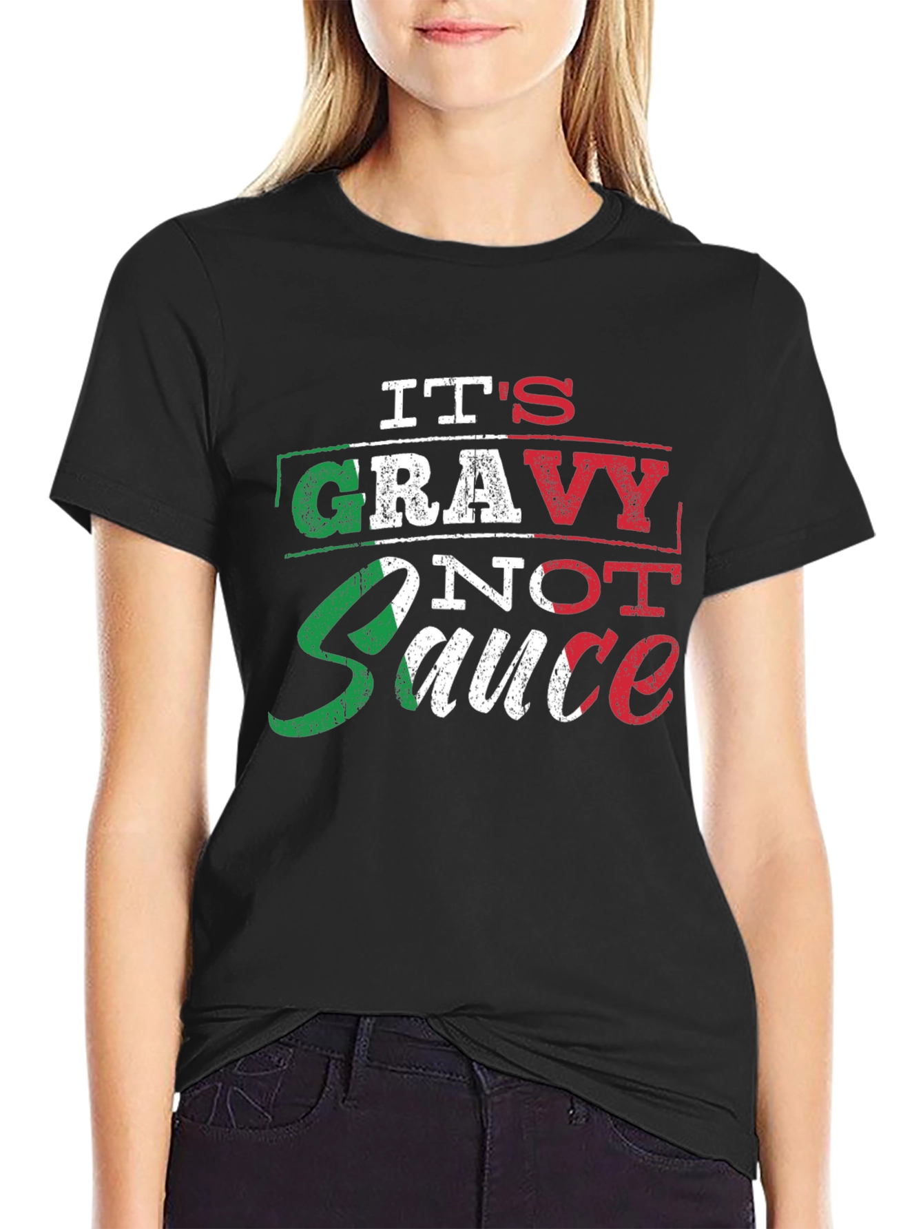 Its Gravy Not Sauce Italian Pride T-Shirt