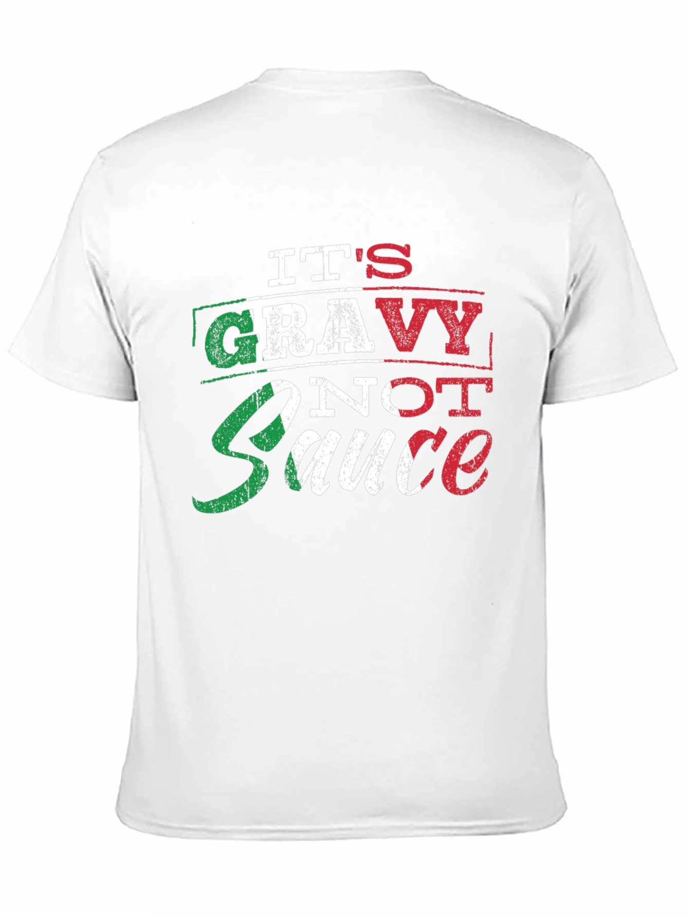 Its Gravy Not Sauce Italian Pride T-Shirt
