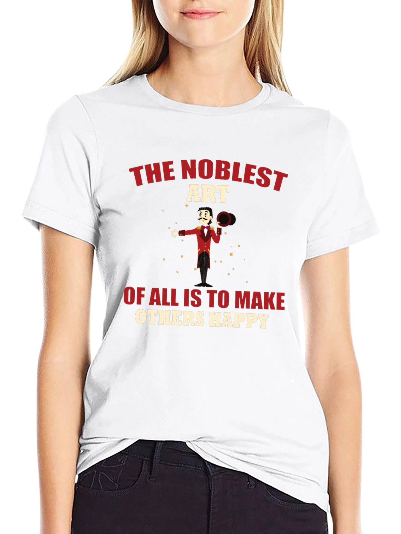 The Noblest Art T-Shirt - Make Others Happy!
