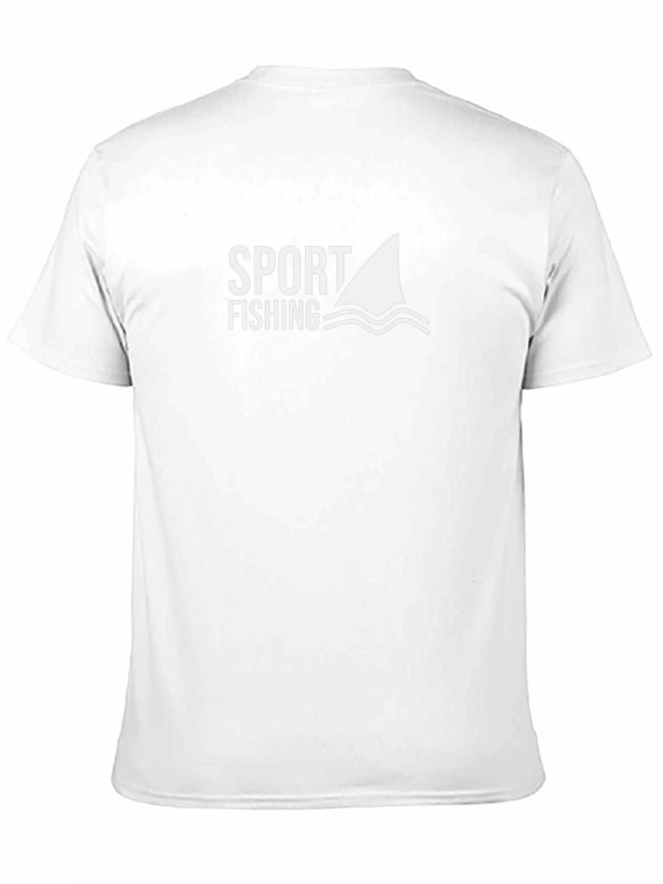 Sport Fishing T-Shirt - Shark Fin Design