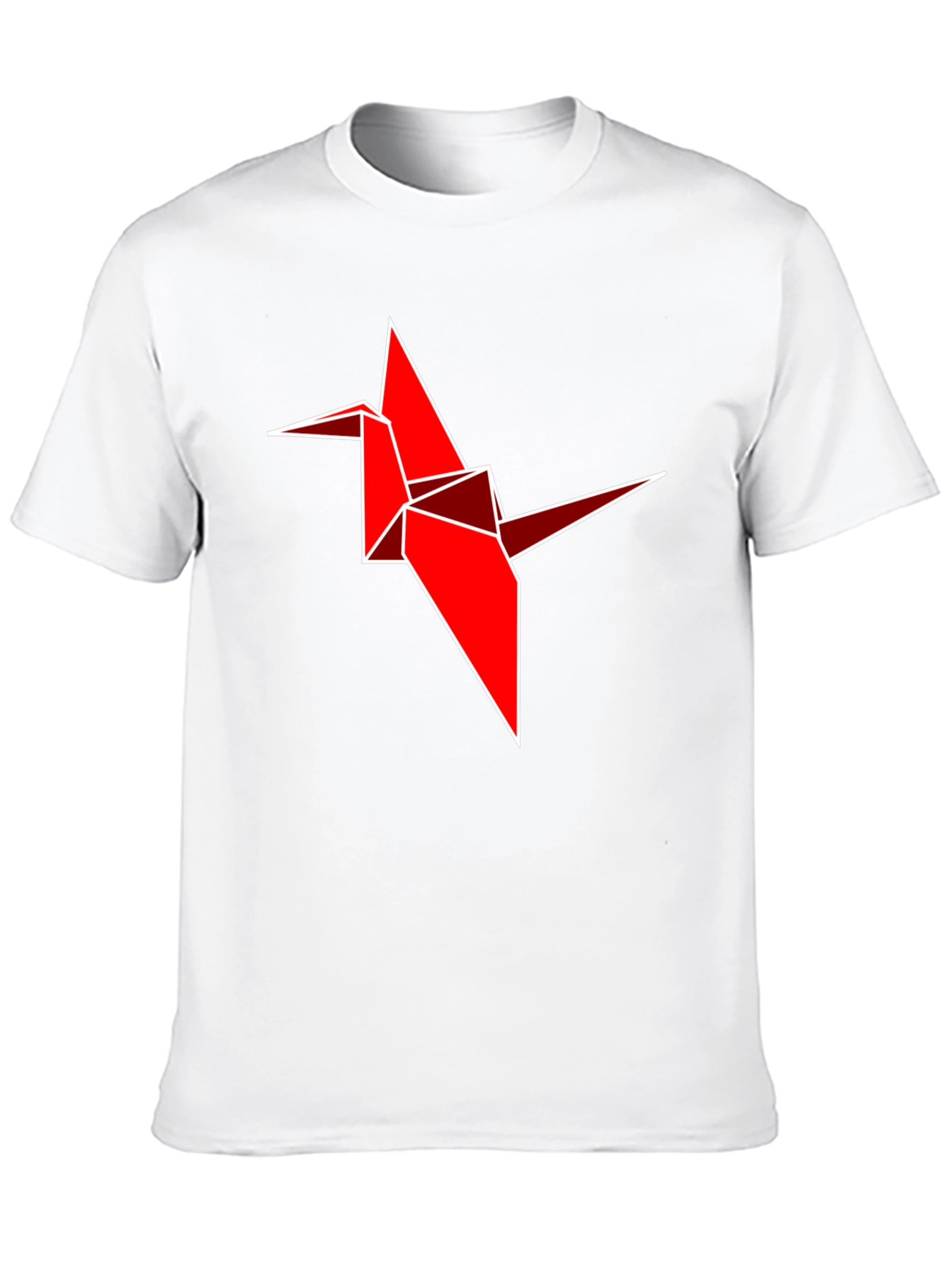 Origami Crane Graphic Tee - Unique Design
