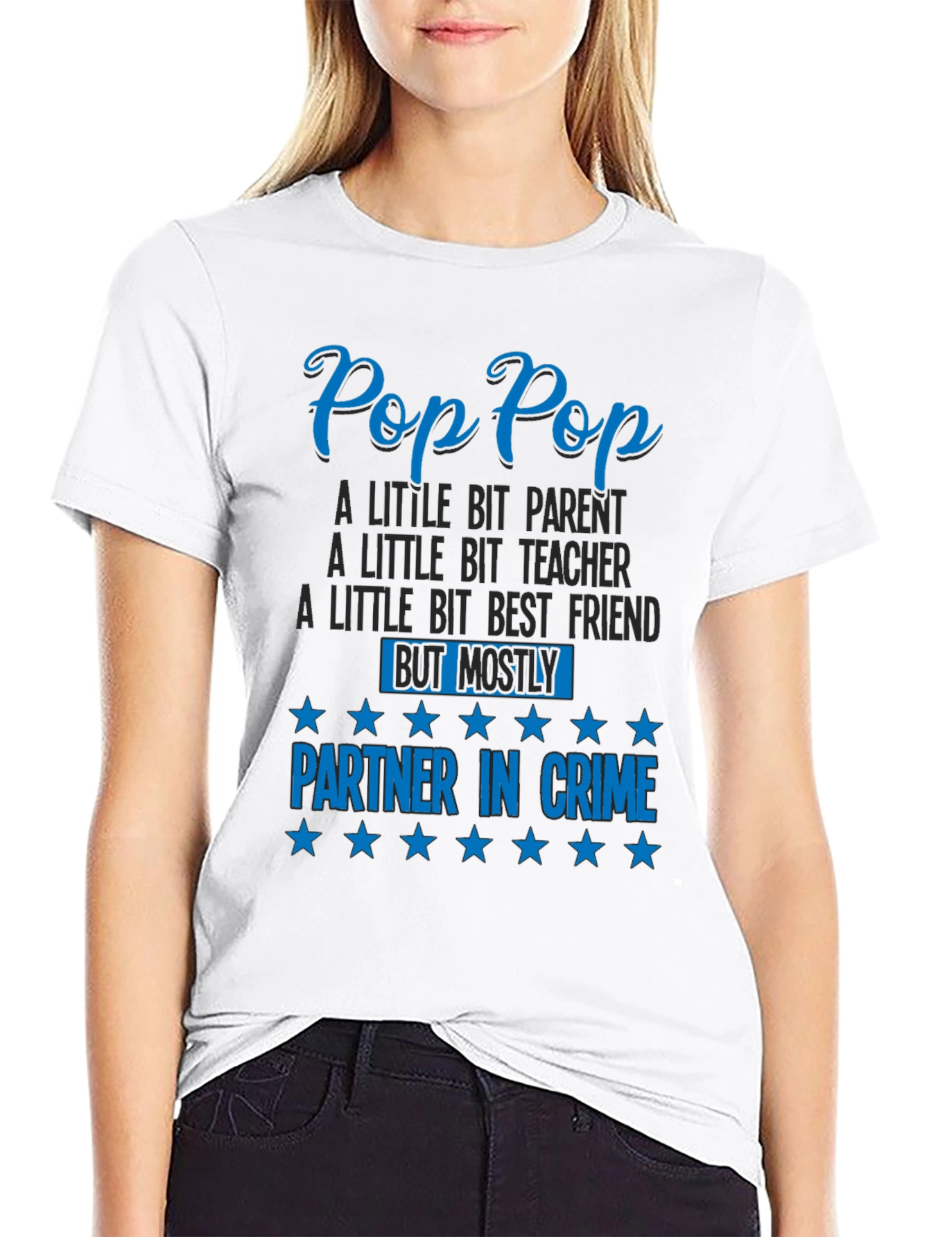 Pop Pop Partner in Crime T-Shirt