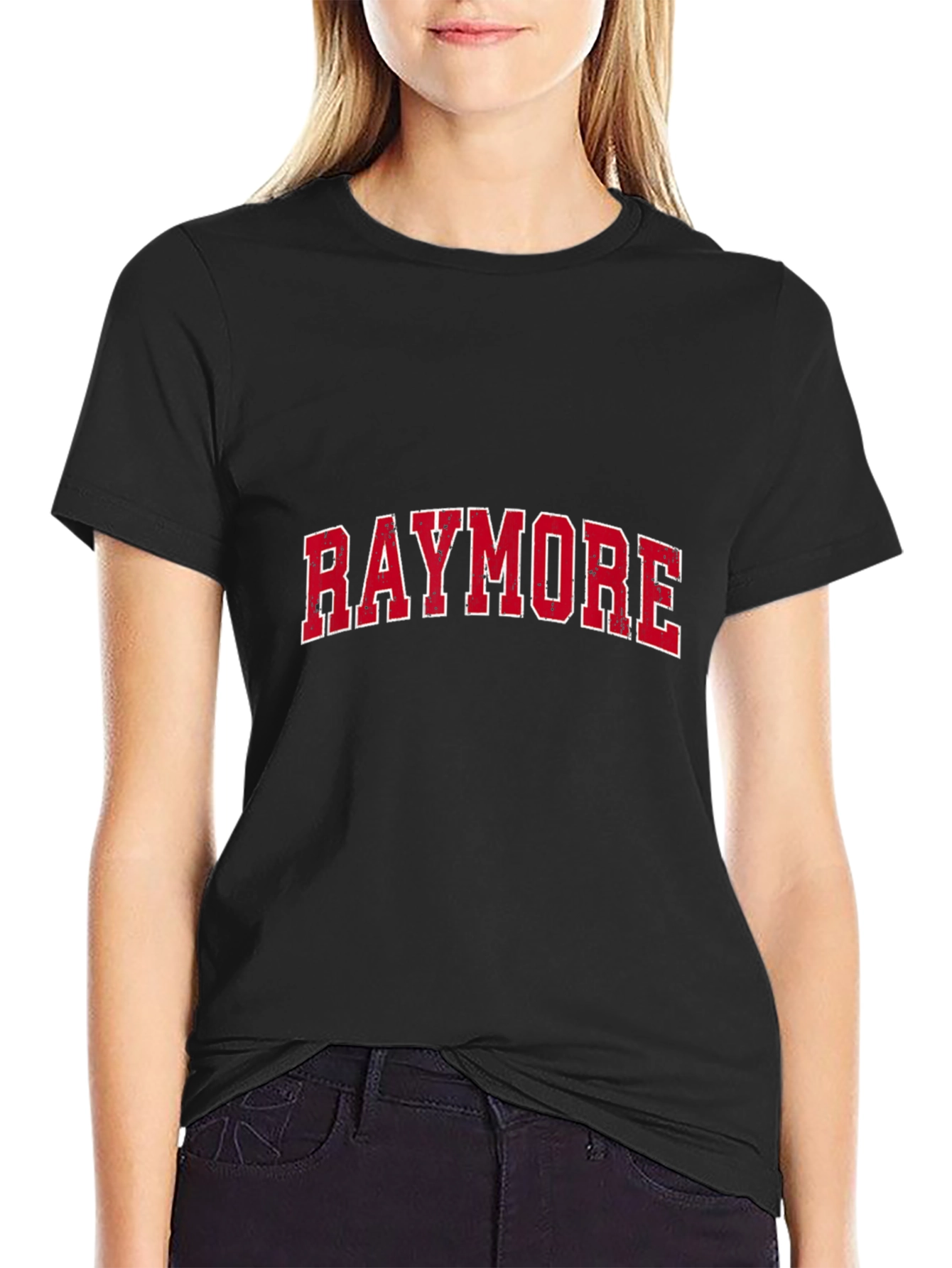 Raymore Collegiate Style Black T-Shirt