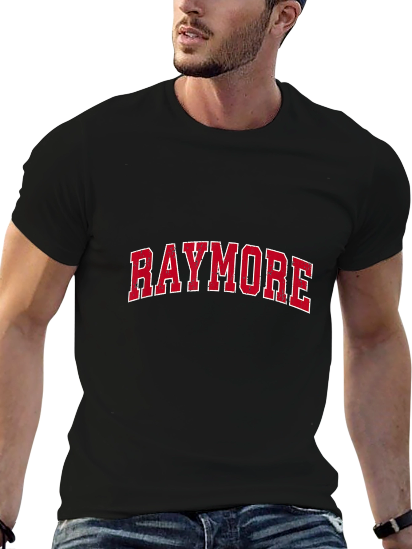 Raymore Collegiate Style Black T-Shirt