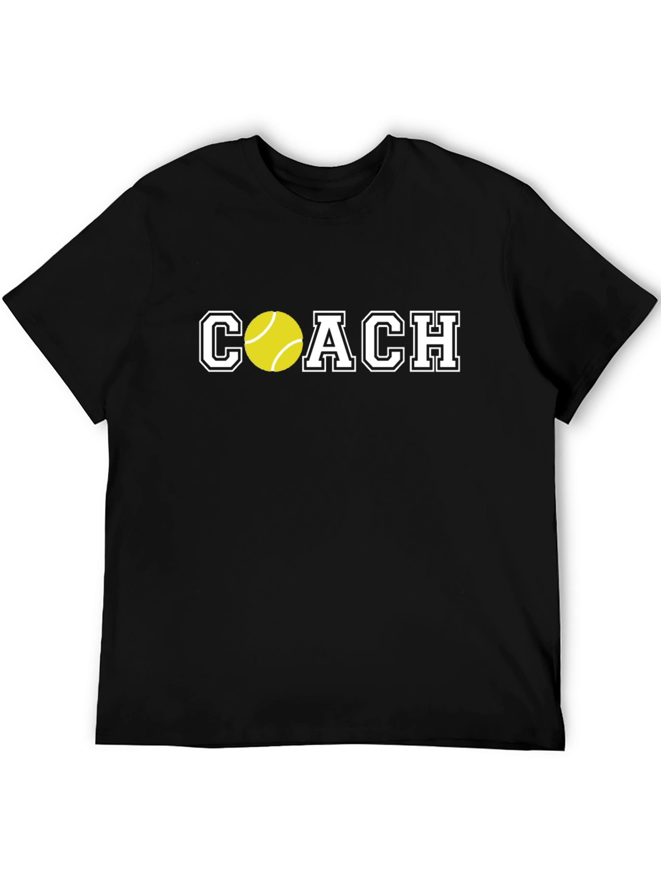 Tennis Coach Graphic Tee - Sporty and Stylish