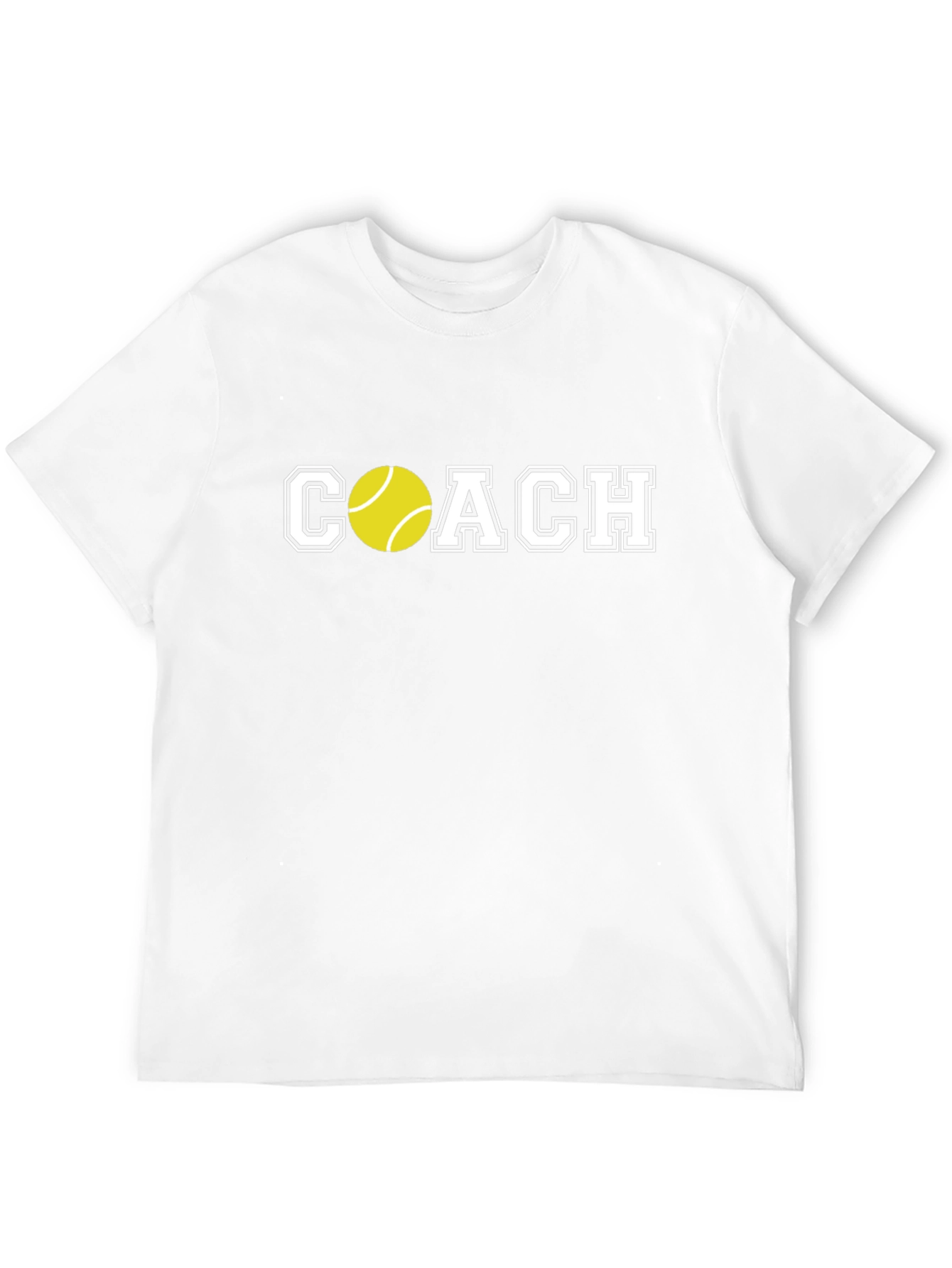 Tennis Coach Graphic Tee - Sporty and Stylish
