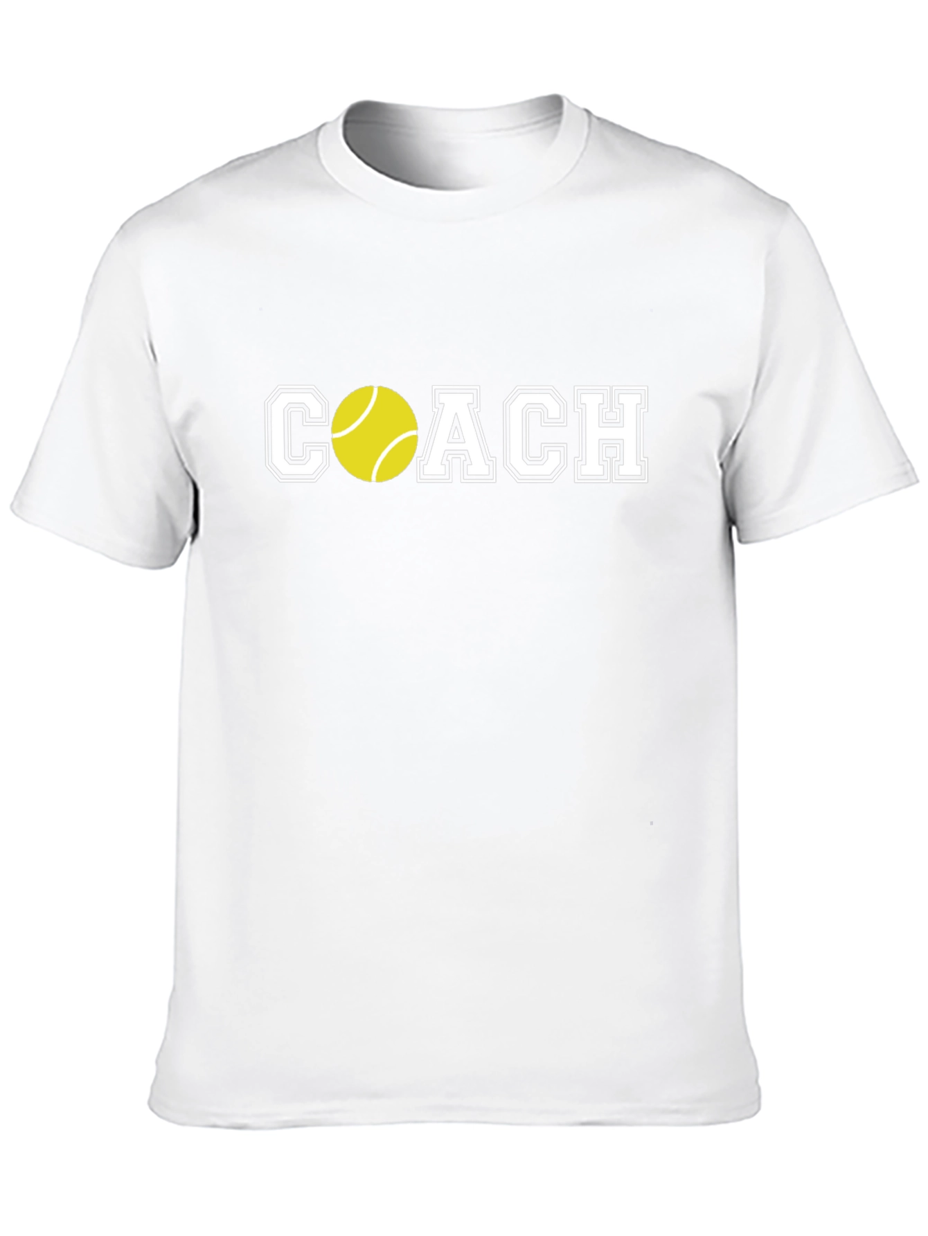 Tennis Coach Graphic Tee - Sporty and Stylish