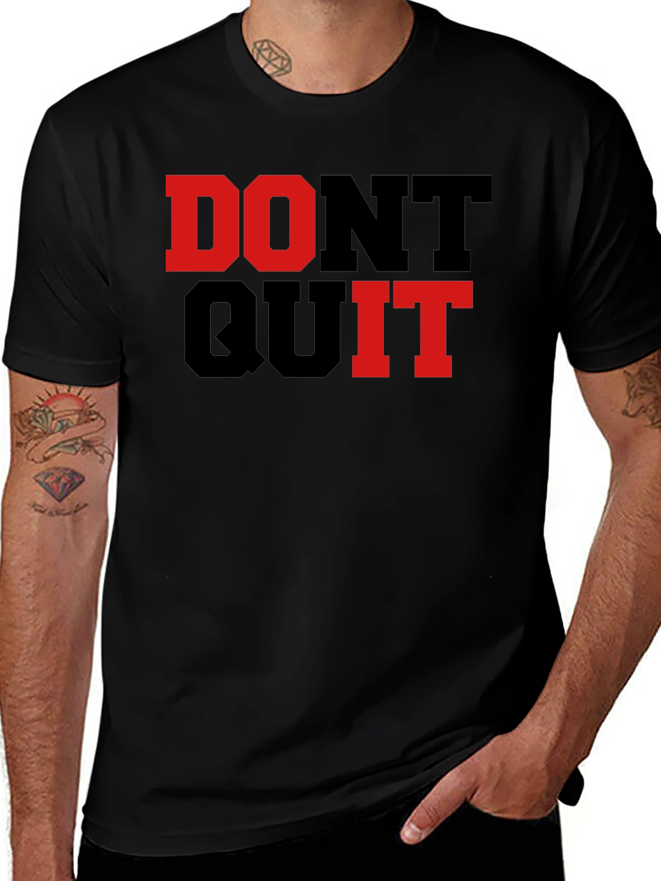 Dont Quit Motivational T-Shirt