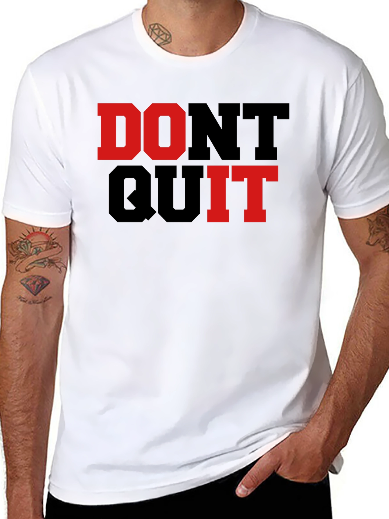 Dont Quit Motivational T-Shirt
