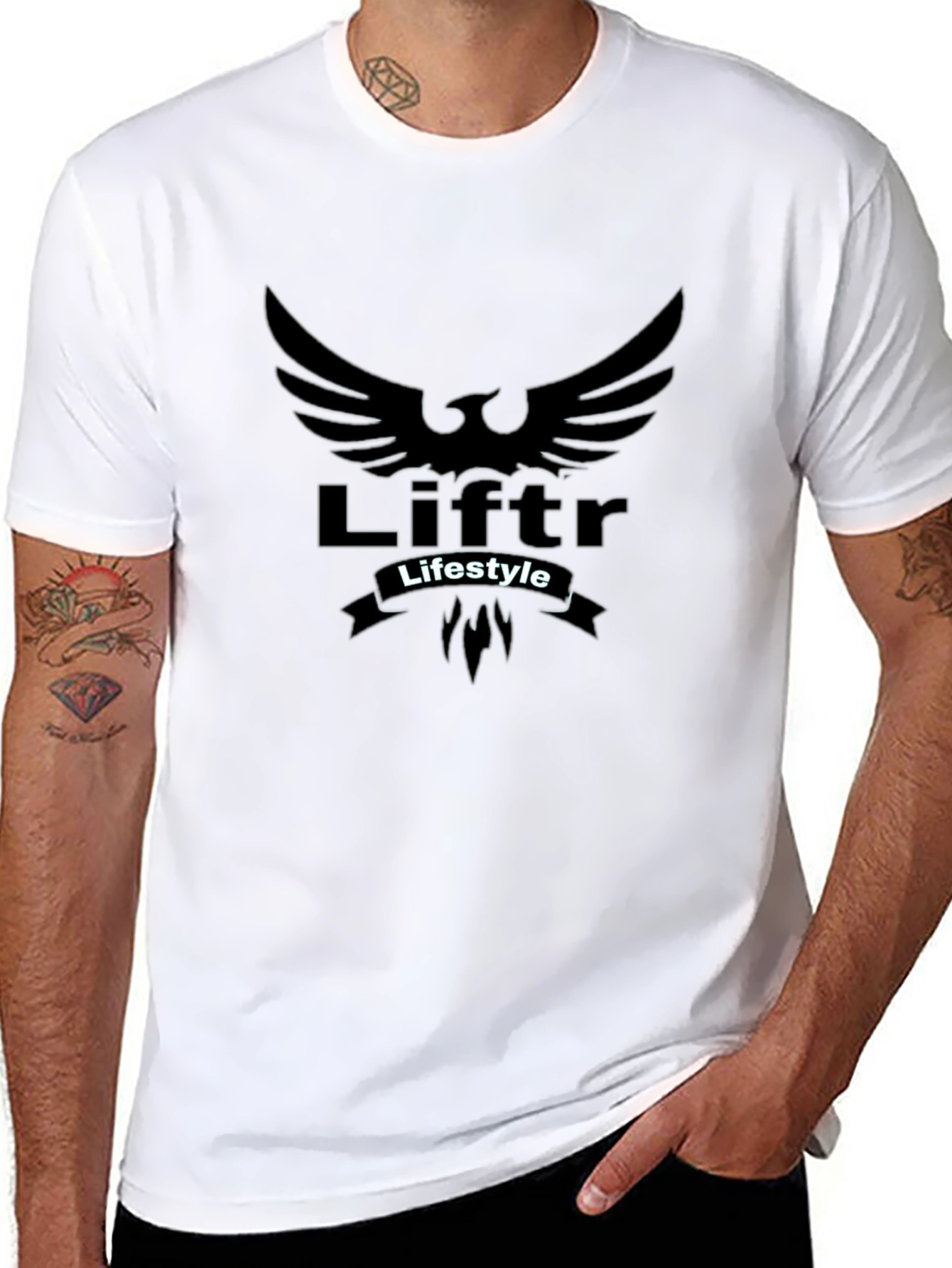 Liftr Lifestyle Graphic T-Shirt - Black