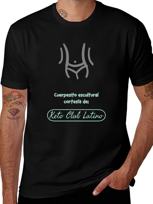 Keto Club Latino Sculpted Body T-Shirt