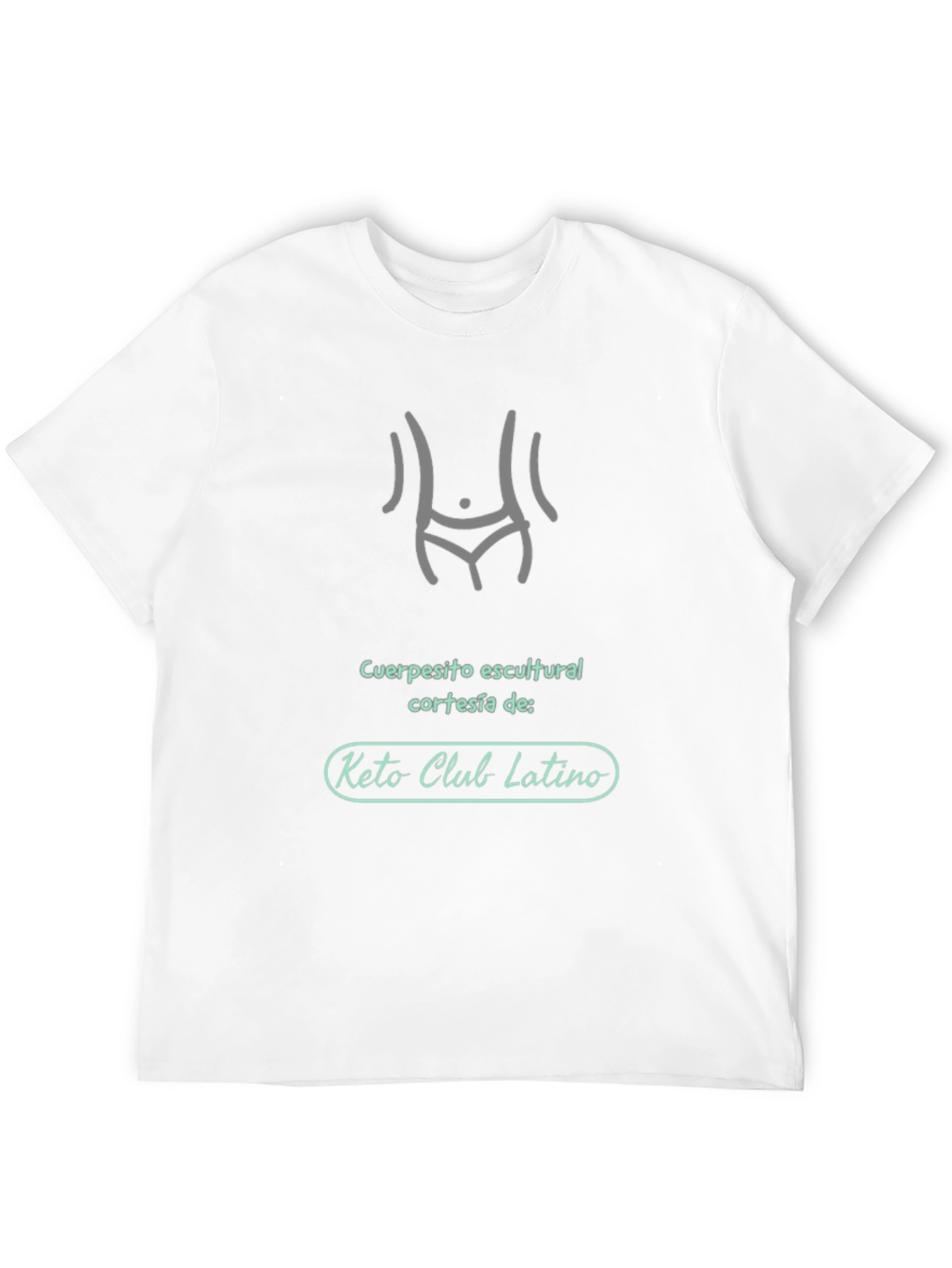 Keto Club Latino Sculpted Body T-Shirt