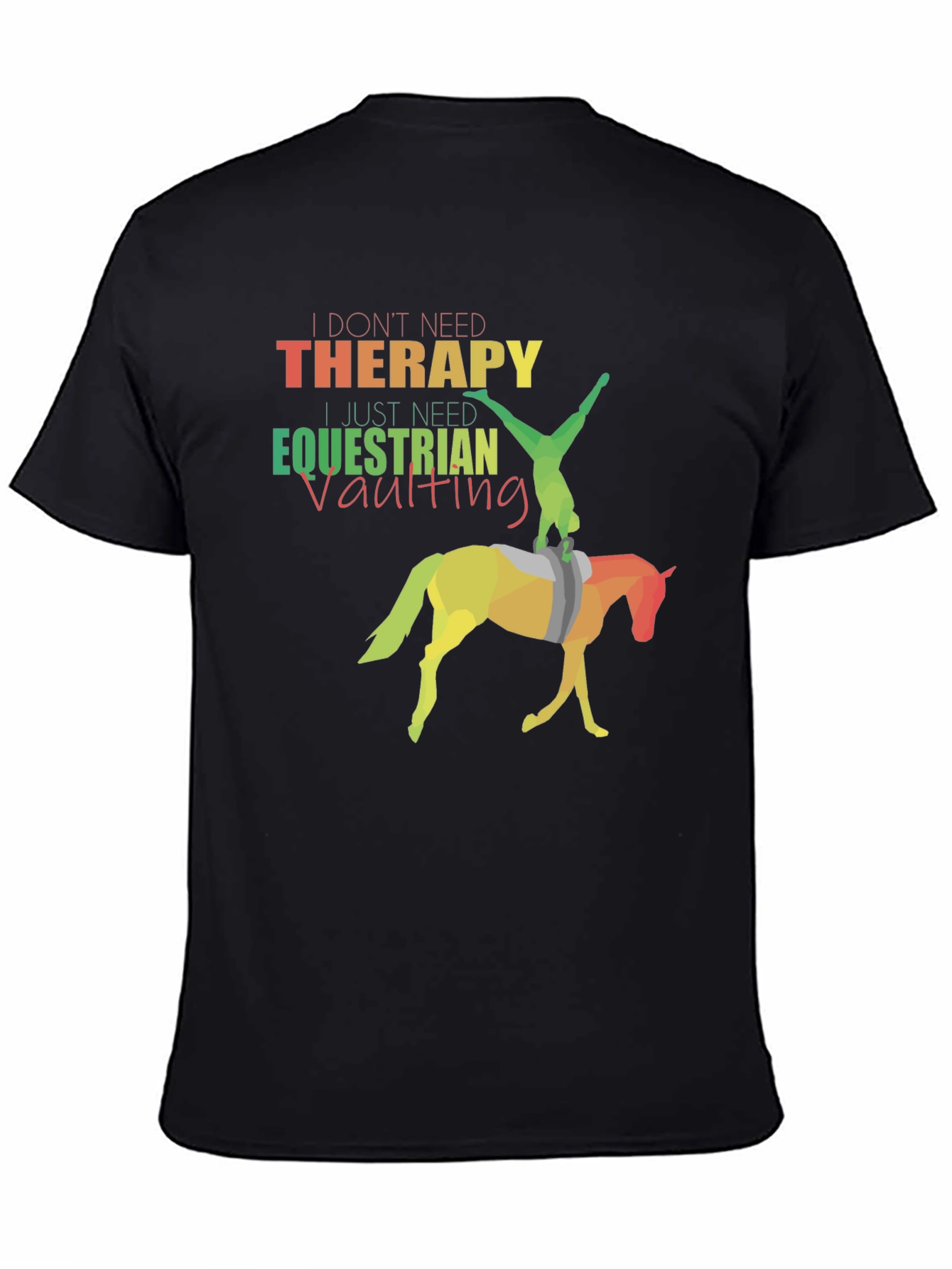 Equestrian Vaulting T-Shirt - Therapy Alternative