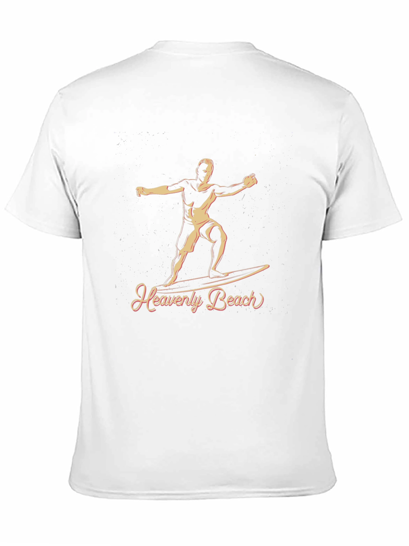 Heavenly Beach Surfer Graphic Tee