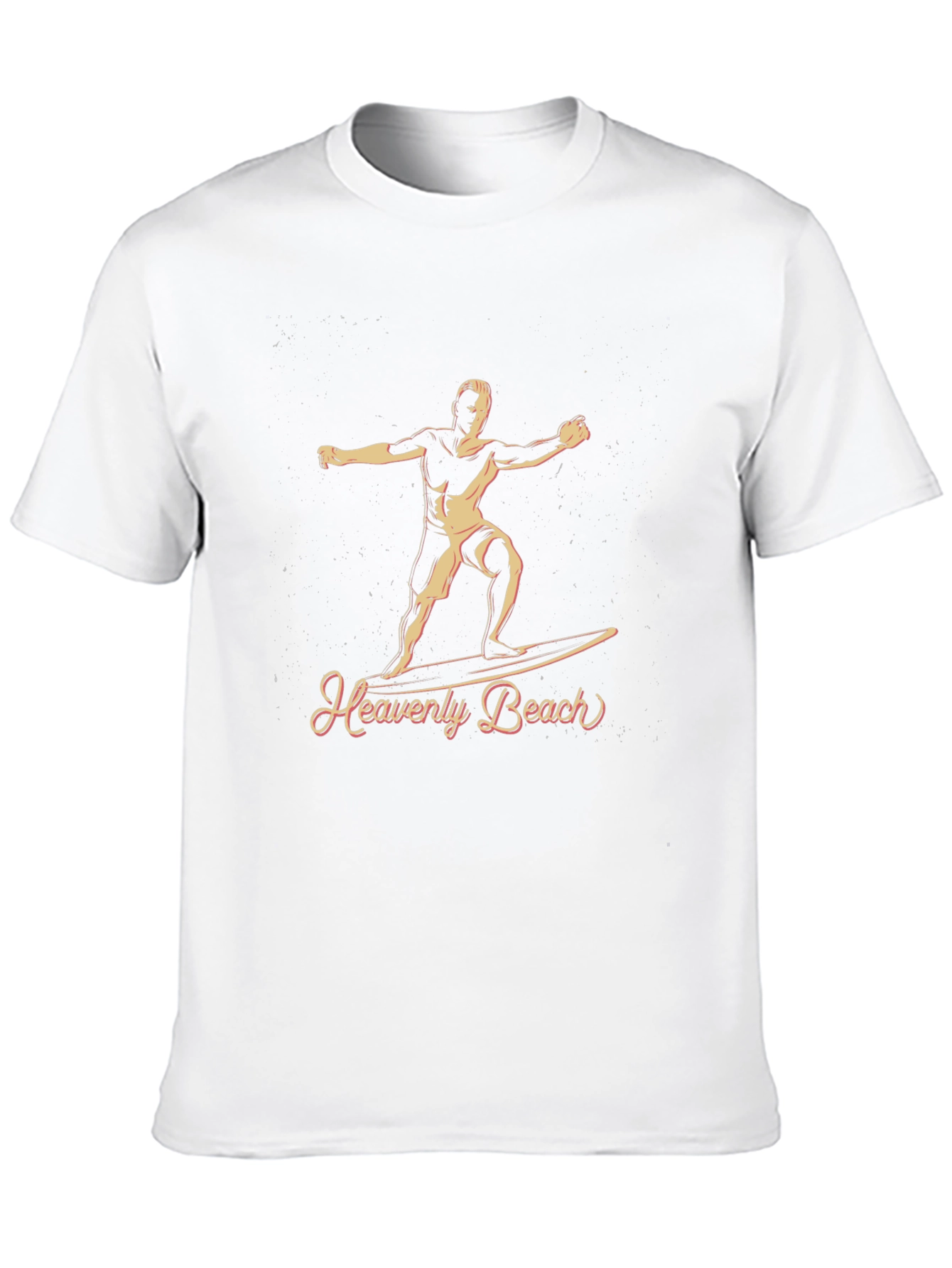 Heavenly Beach Surfer Graphic Tee