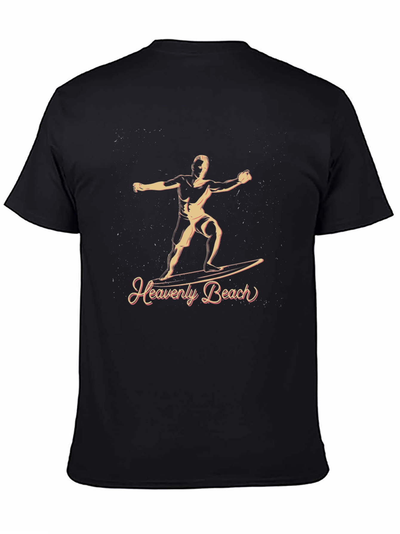 Heavenly Beach Surfer Graphic Tee