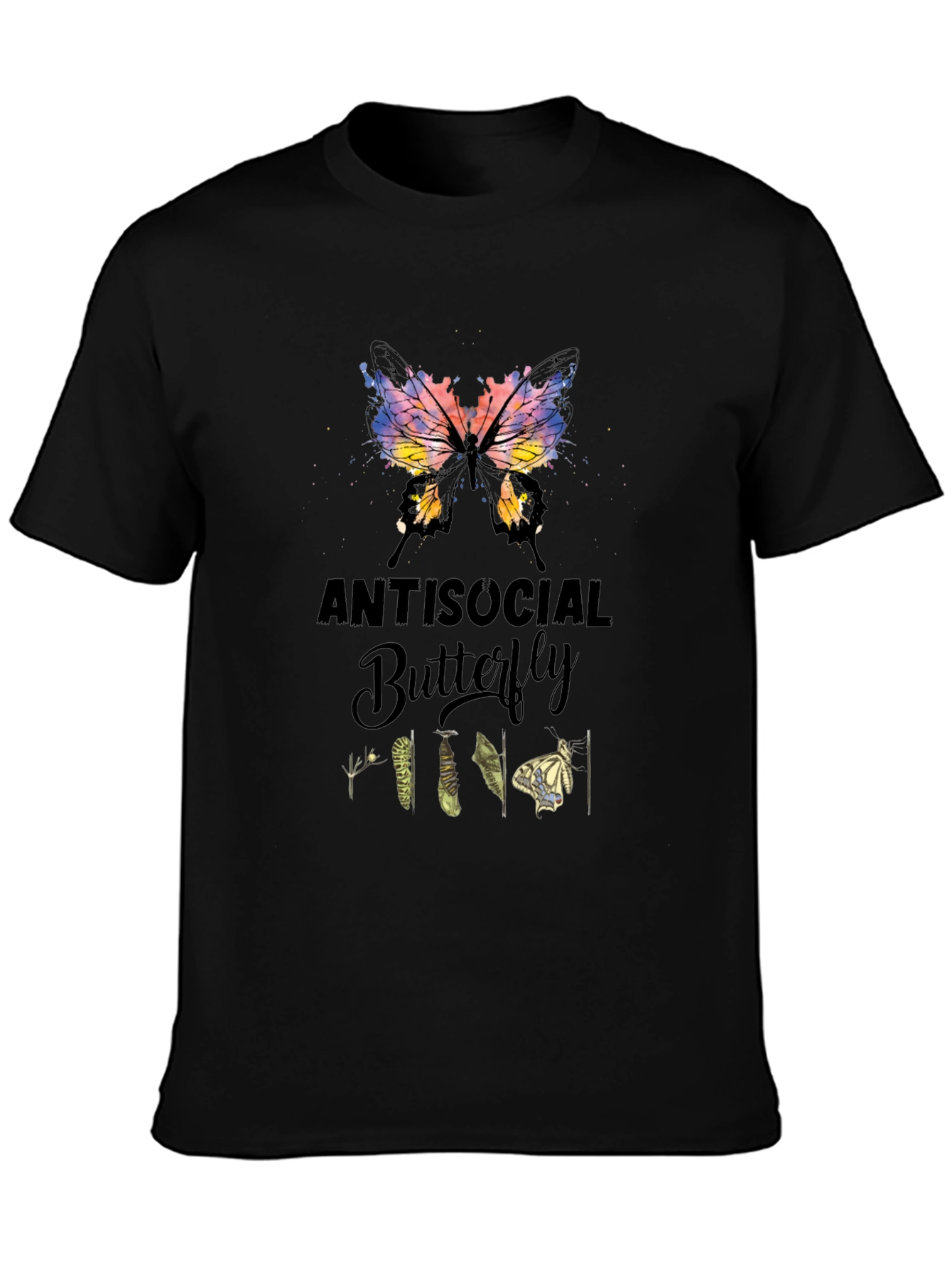 Antisocial Butterfly Graphic Tee
